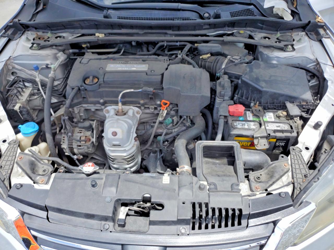 2013 Honda Accord Ex Silver vin: 1HGCR2F71DA081837