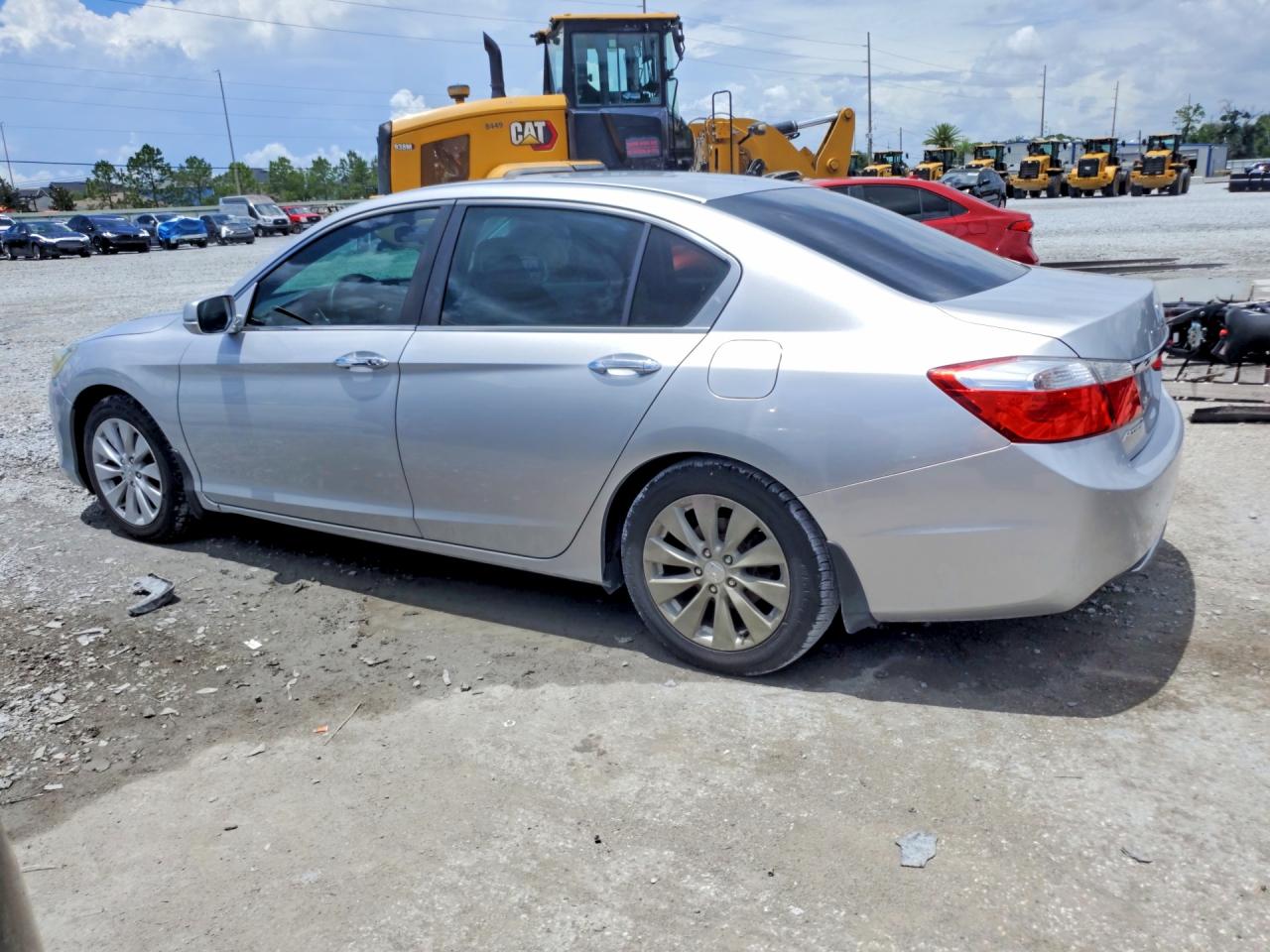 2013 Honda Accord Ex Silver vin: 1HGCR2F71DA081837