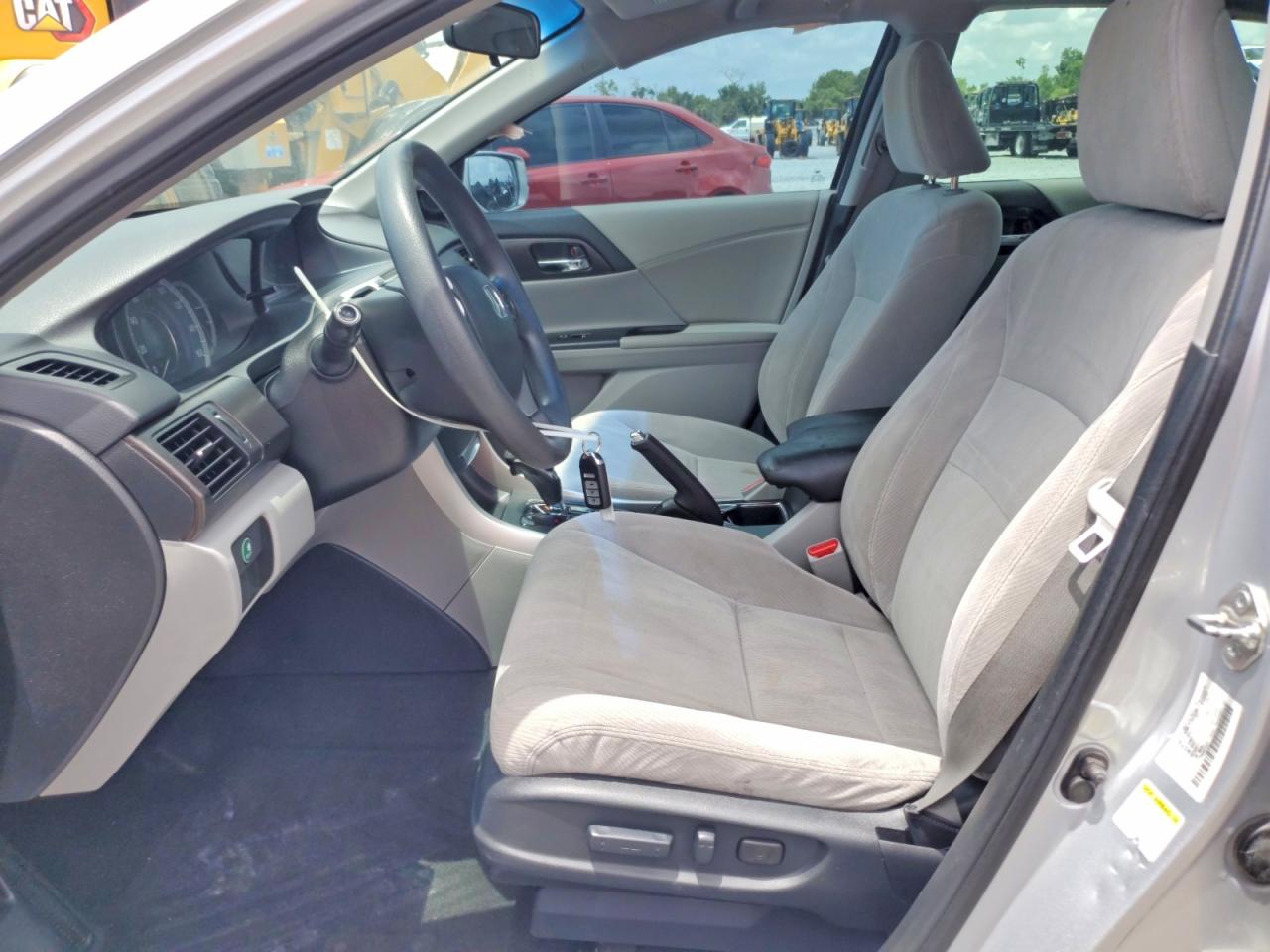 2013 Honda Accord Ex Silver vin: 1HGCR2F71DA081837