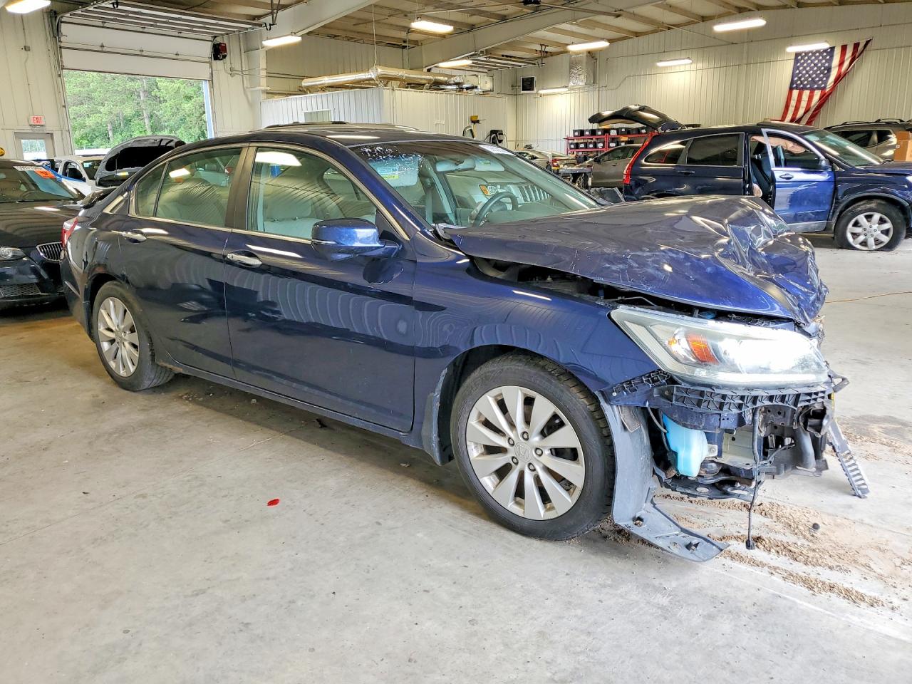 2013 Honda Accord Ex Black vin: 1HGCR2F71DA103514