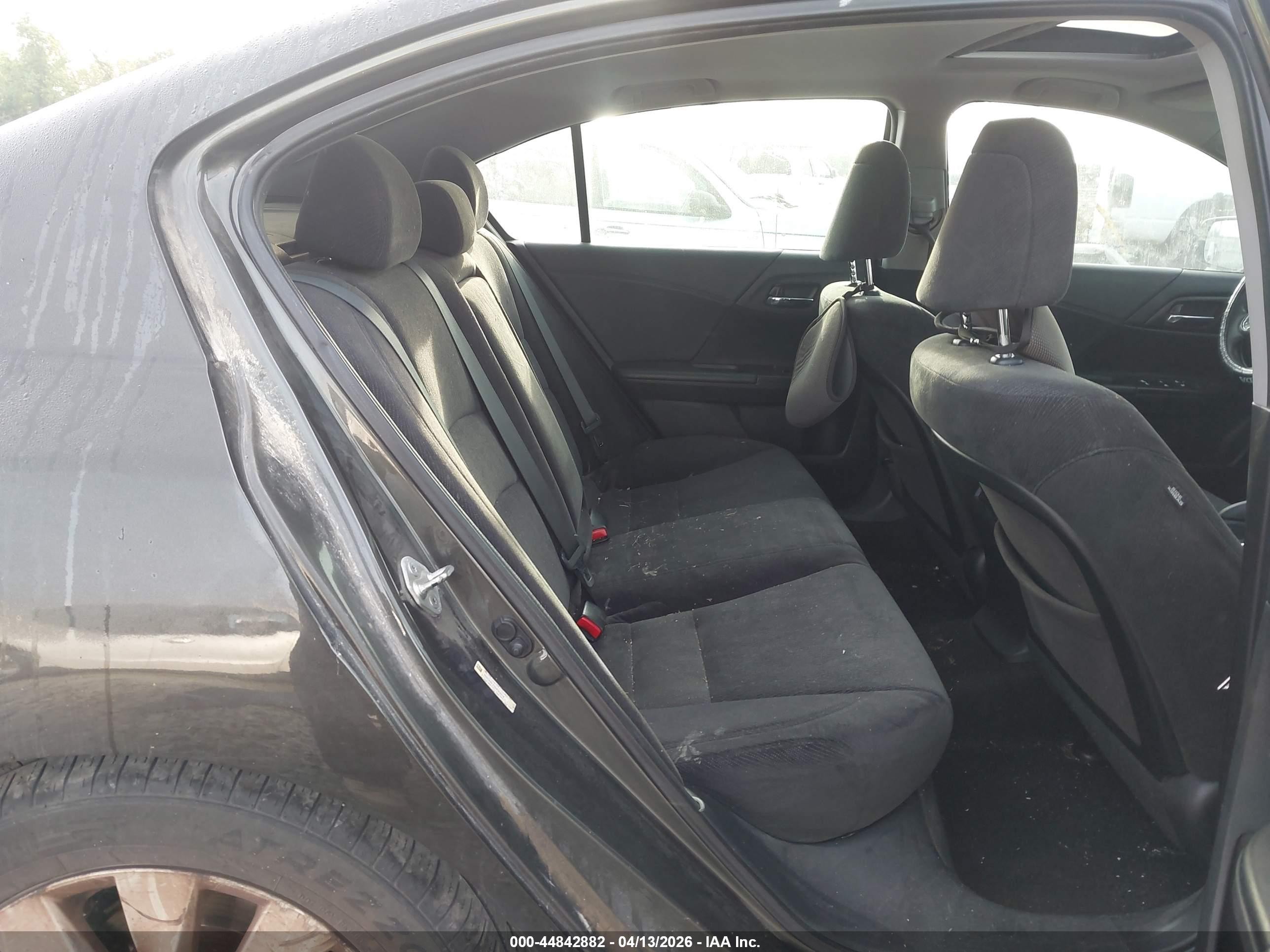 2013 Honda Accord Ex Gray vin: 1HGCR2F71DA123214