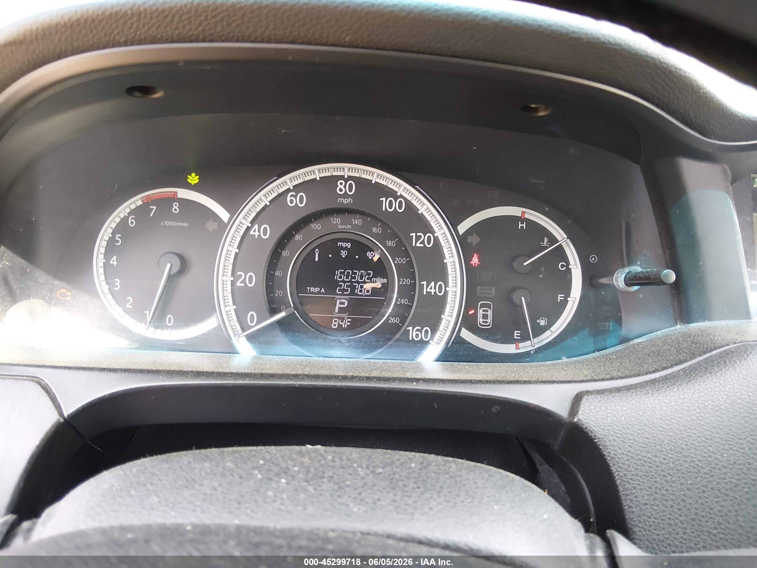 2013 Honda Accord Ex Blue vin: 1HGCR2F71DA129384