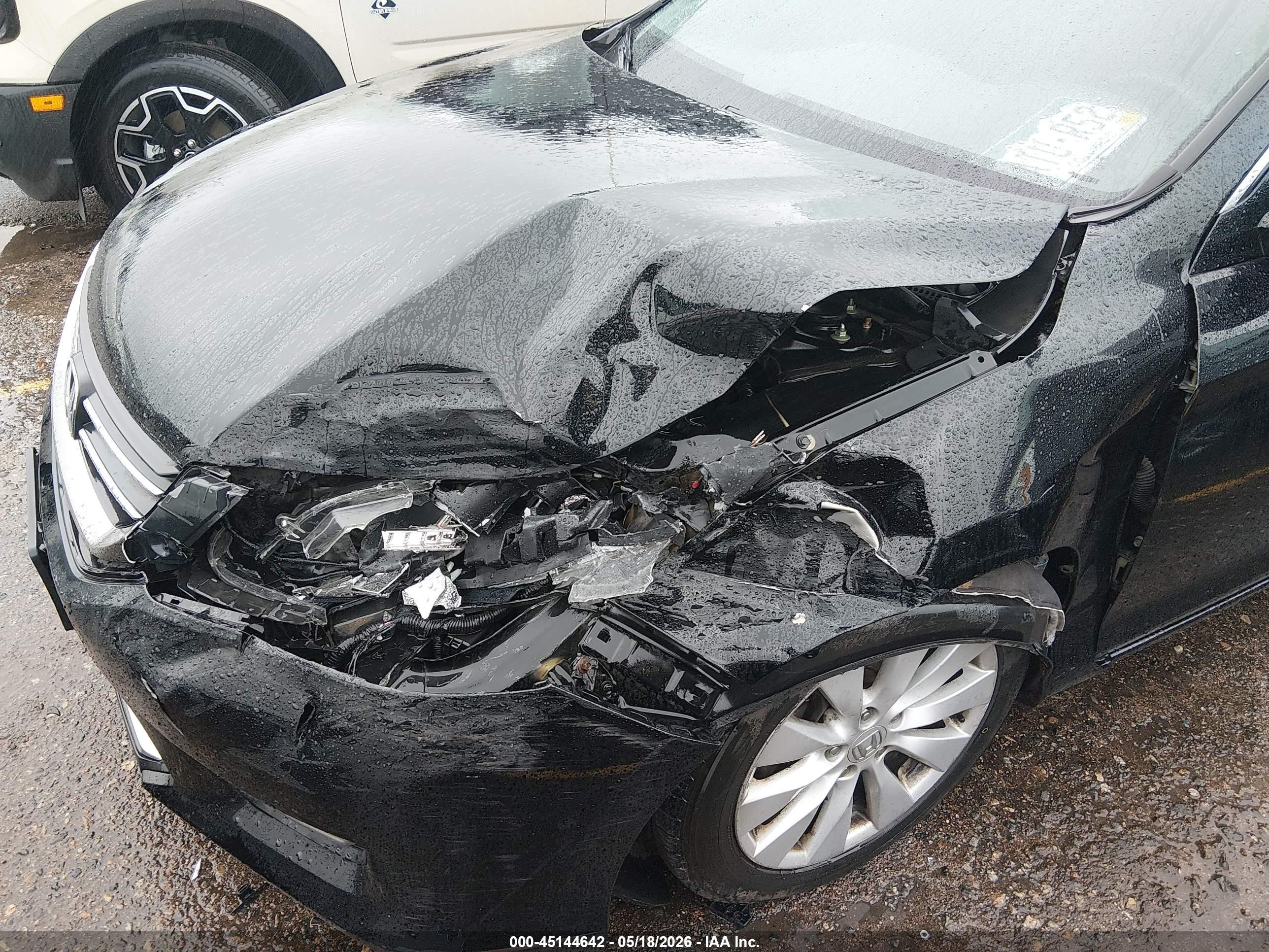 2013 Honda Accord Ex Черный vin: 1HGCR2F71DA156150