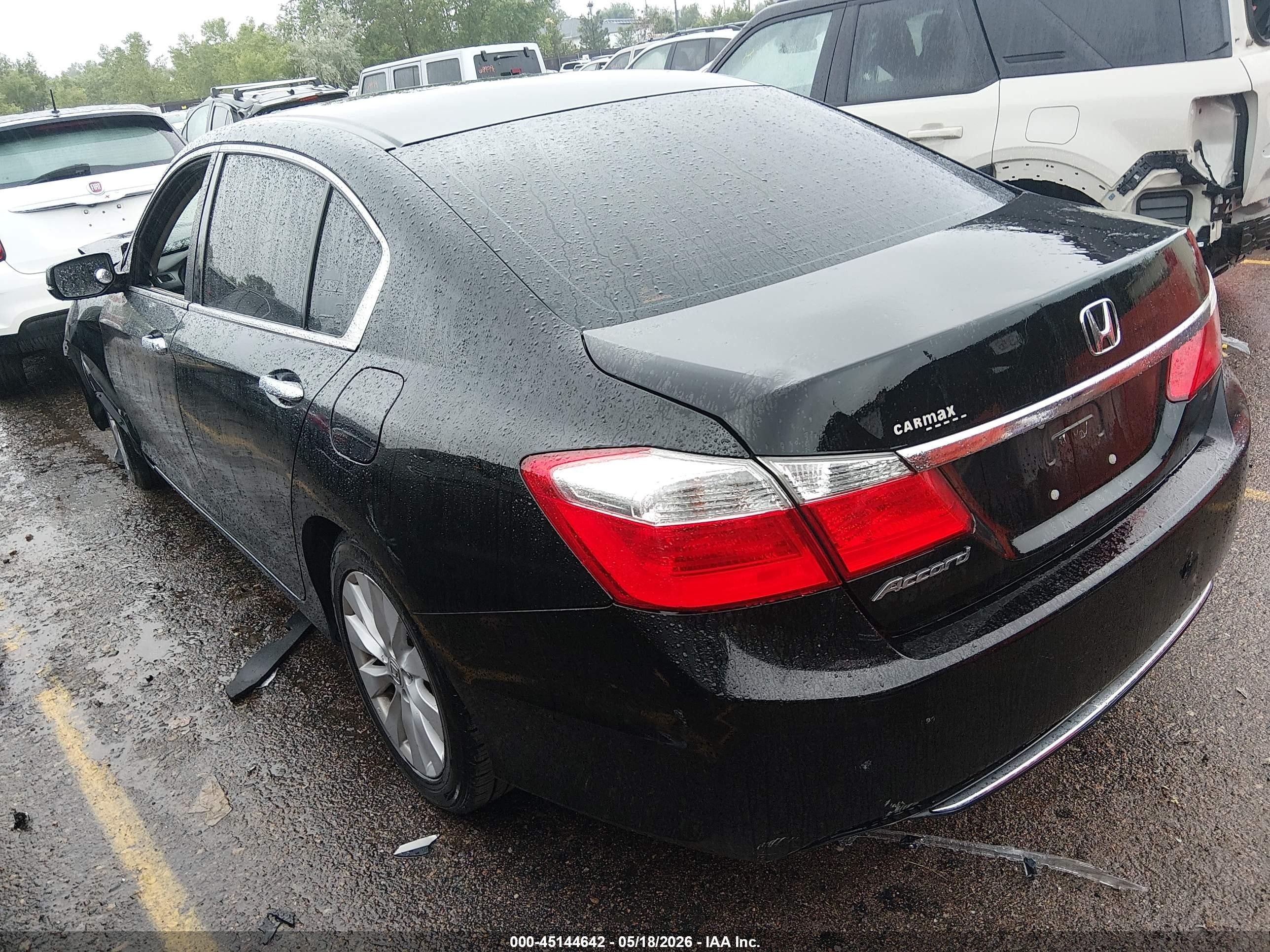 2013 Honda Accord Ex Черный vin: 1HGCR2F71DA156150