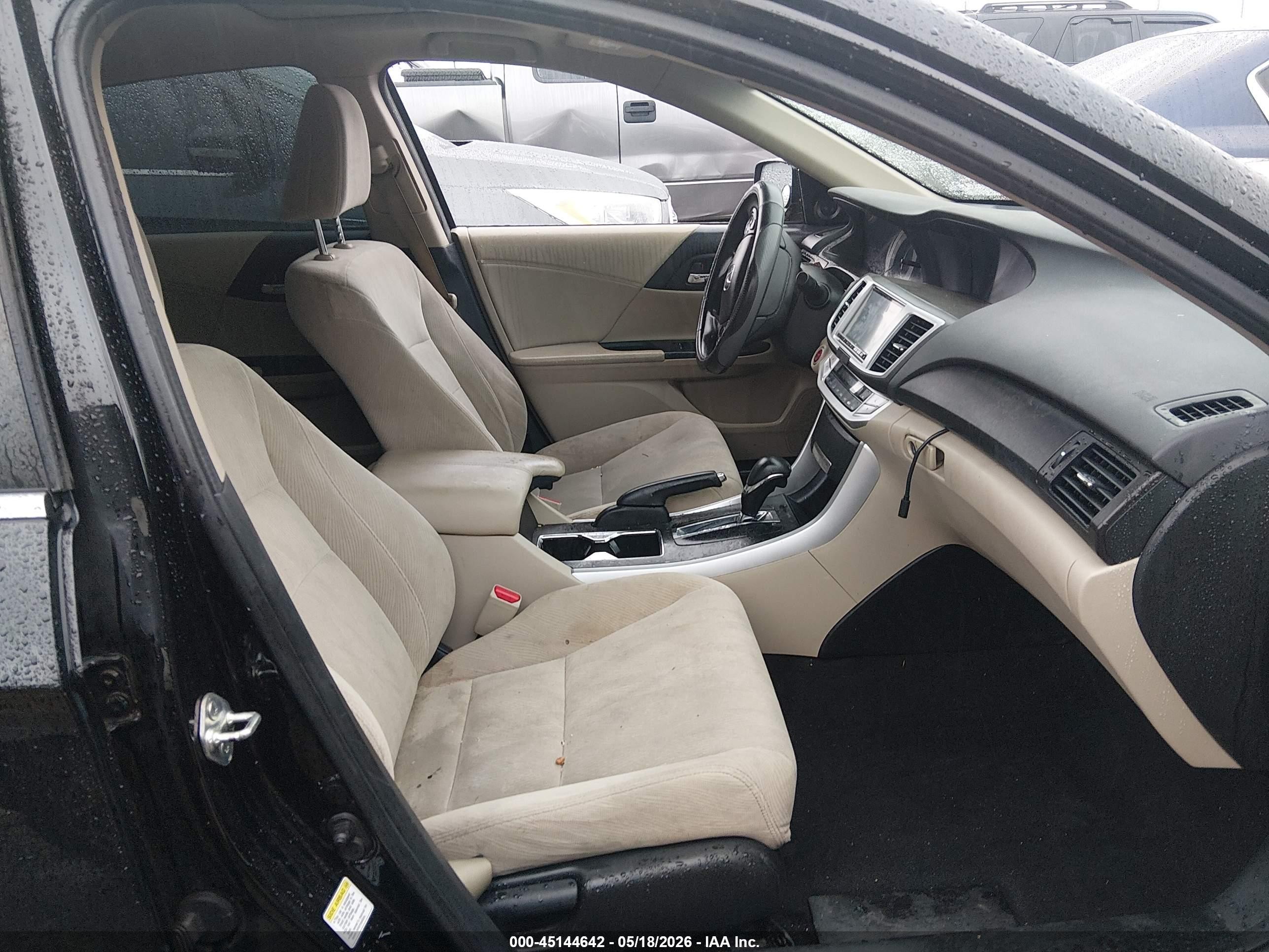 2013 Honda Accord Ex Черный vin: 1HGCR2F71DA156150