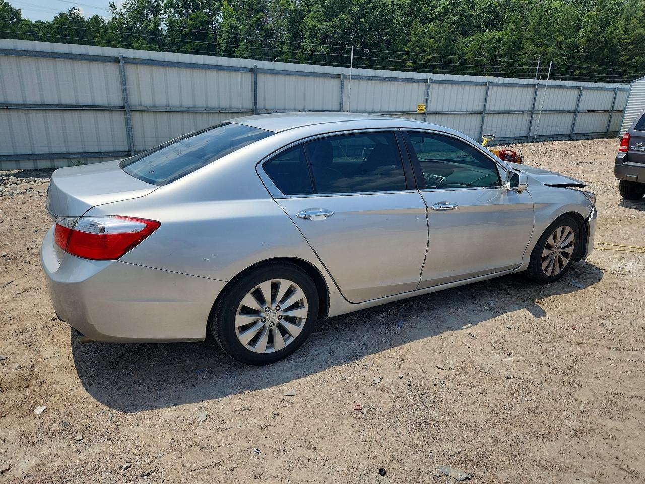 2013 Honda Accord Ex Silver vin: 1HGCR2F71DA194526