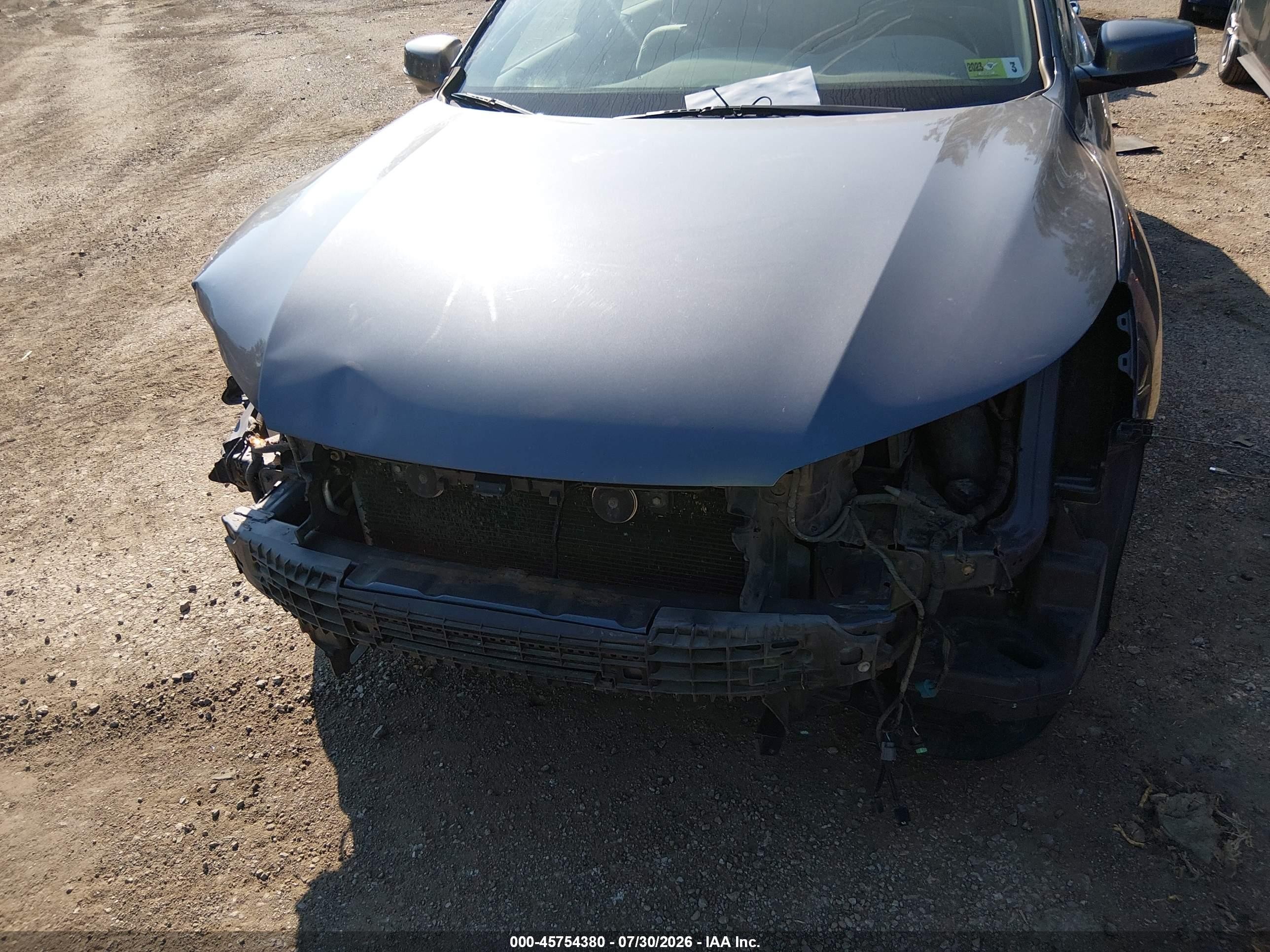 2013 Honda Accord Ex Gray vin: 1HGCR2F71DA218212