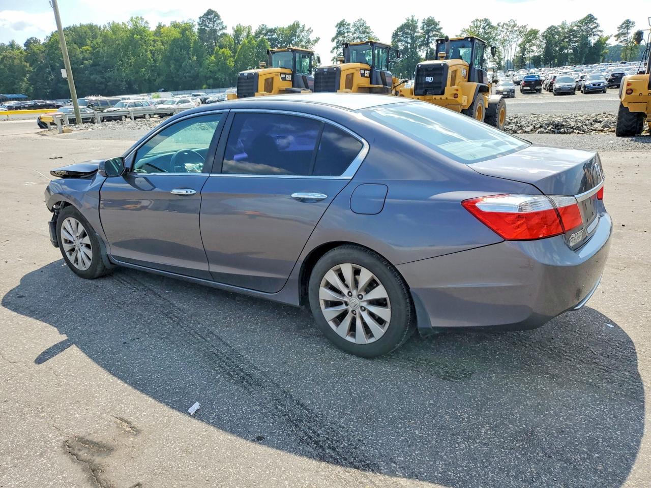 2013 Honda Accord Ex Silver vin: 1HGCR2F71DA275896