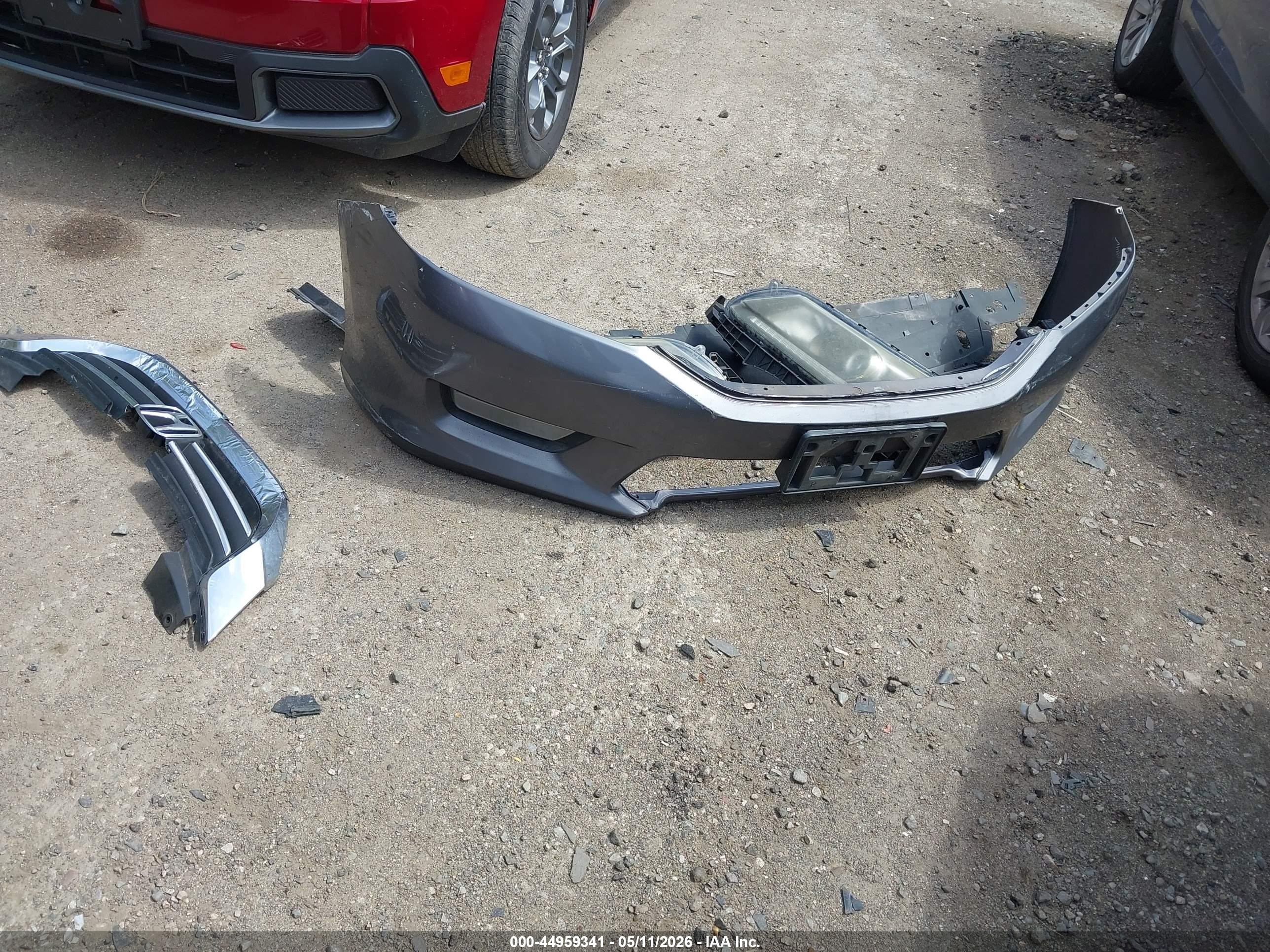 2014 Honda Accord Ex Серый vin: 1HGCR2F71EA017525