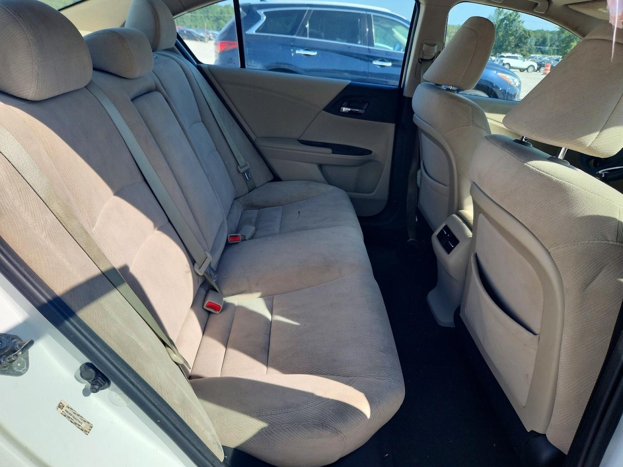 2014 Honda Accord Ex White vin: 1HGCR2F71EA071472