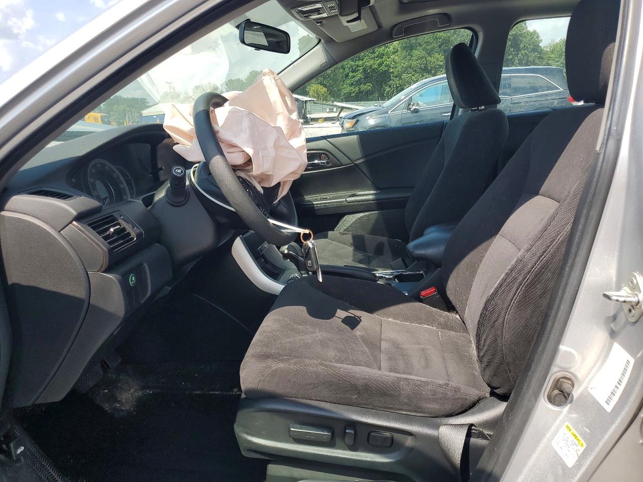 2014 Honda Accord Ex Silver vin: 1HGCR2F71EA088367