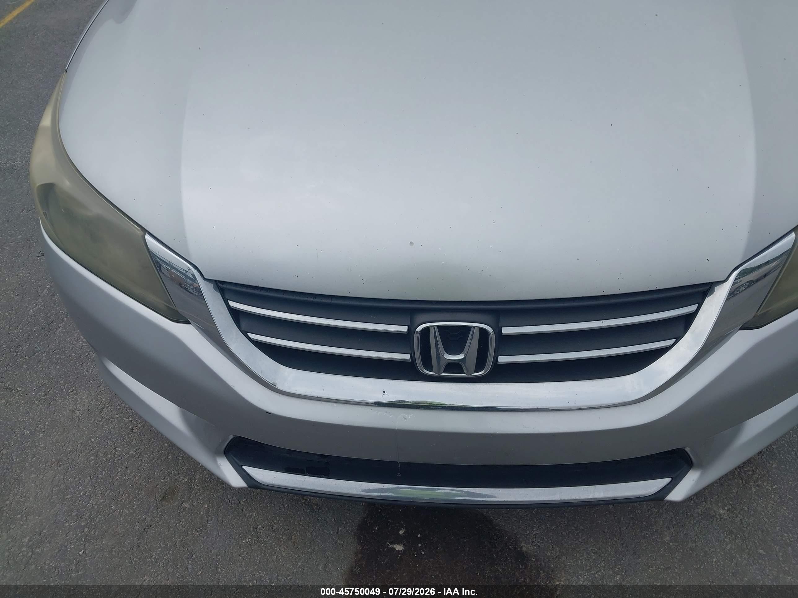 2014 Honda Accord Ex Silver vin: 1HGCR2F71EA101697
