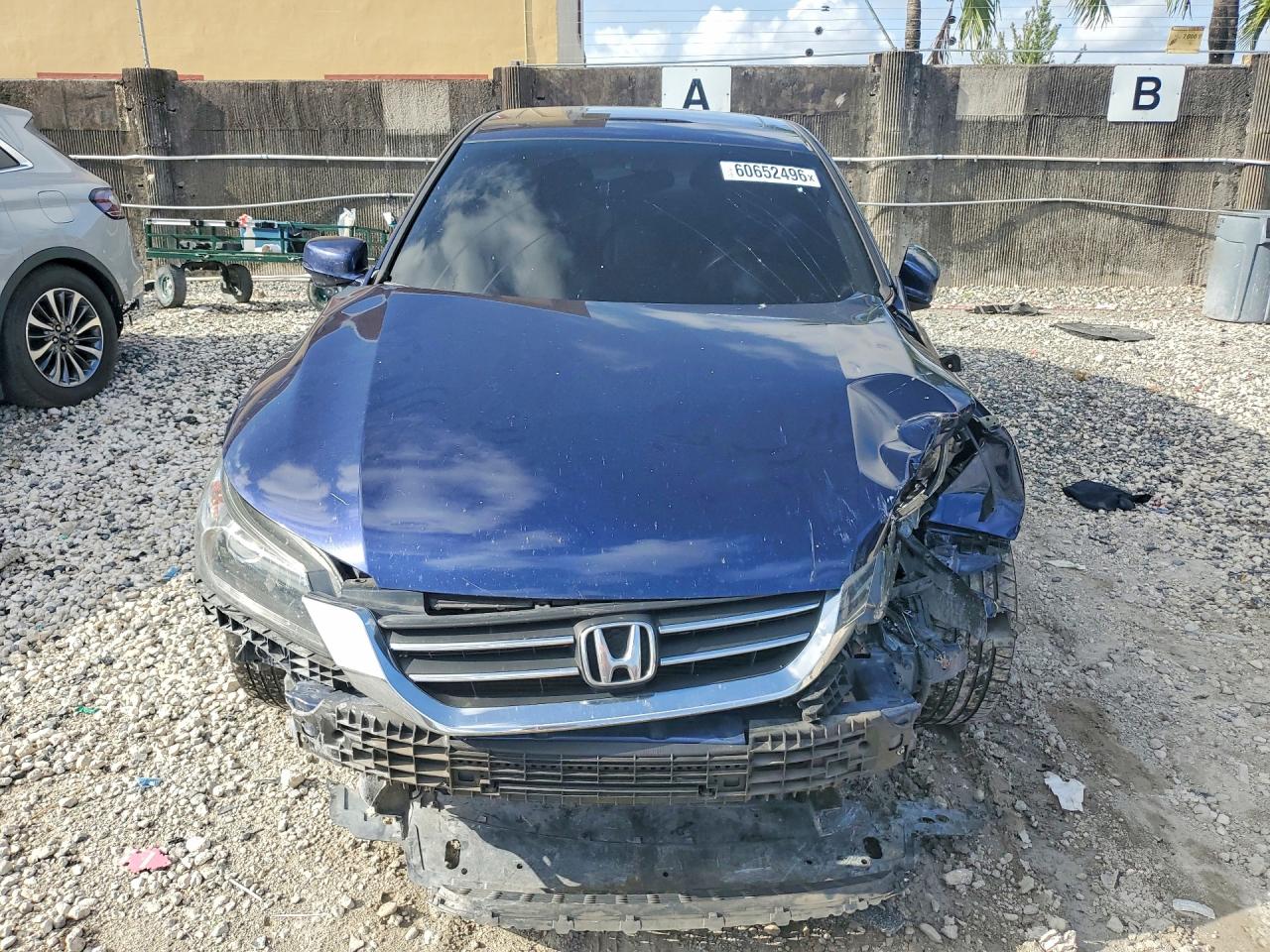 2014 Honda Accord Ex Blue vin: 1HGCR2F71EA169580