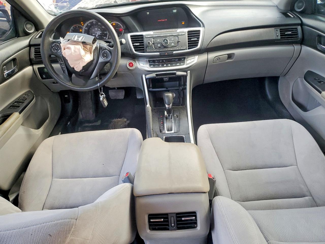 2014 Honda Accord Ex Blue vin: 1HGCR2F71EA169580