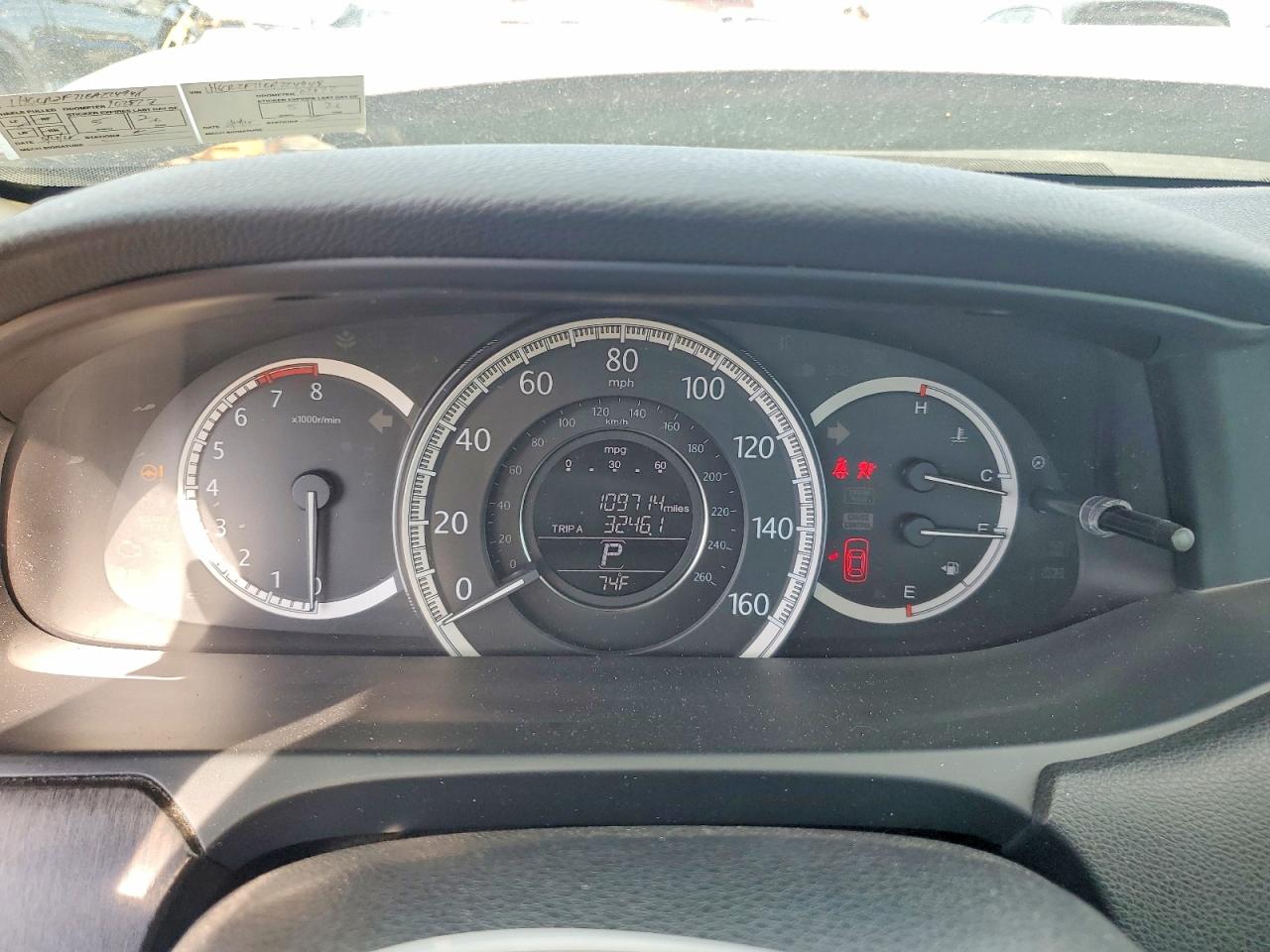 2014 Honda Accord Ex Maroon vin: 1HGCR2F71EA224948