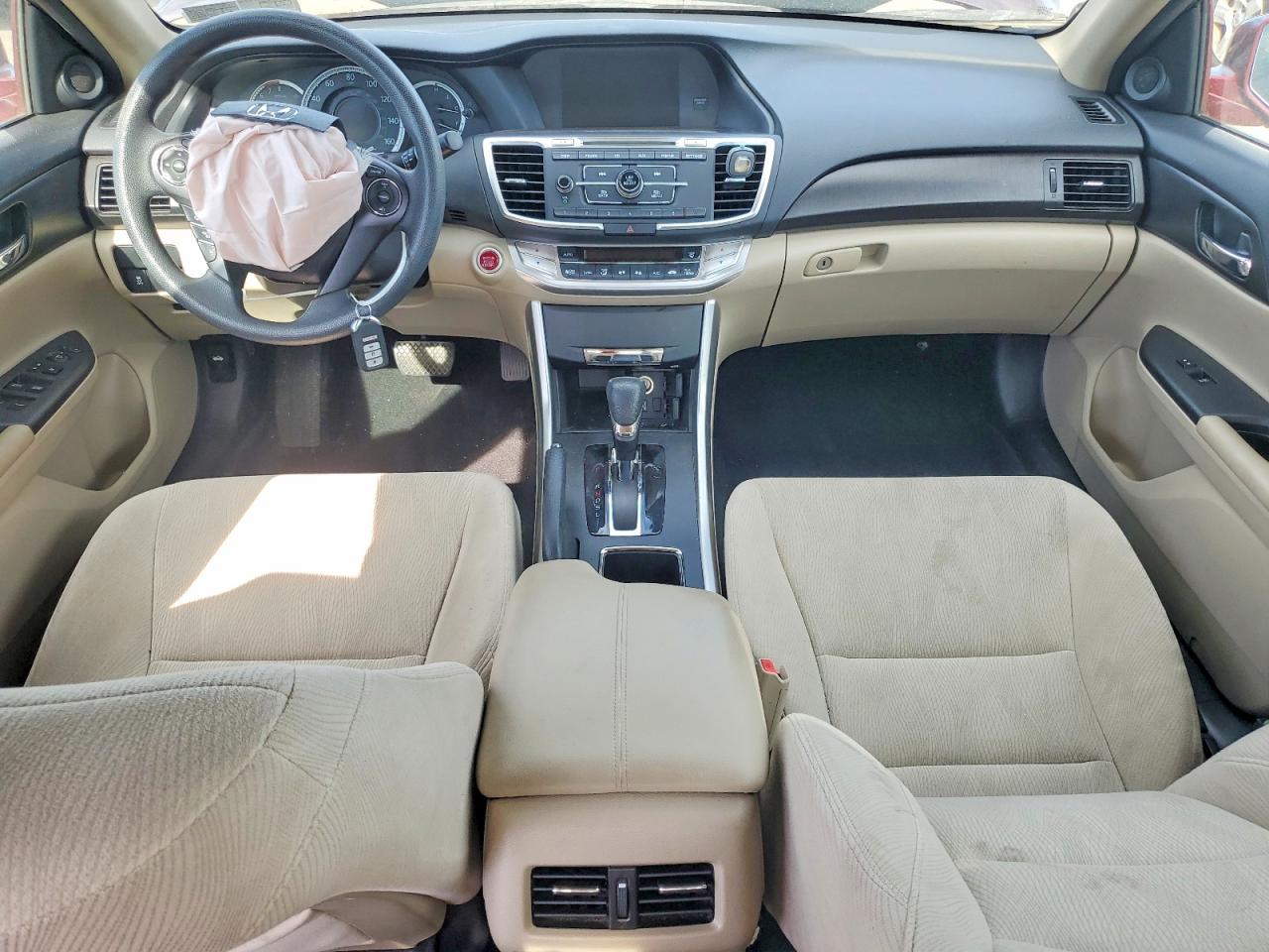 2014 Honda Accord Ex Maroon vin: 1HGCR2F71EA224948