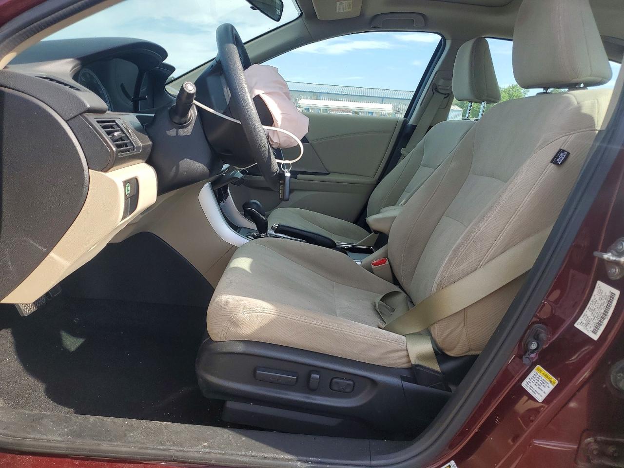 2014 Honda Accord Ex Maroon vin: 1HGCR2F71EA224948