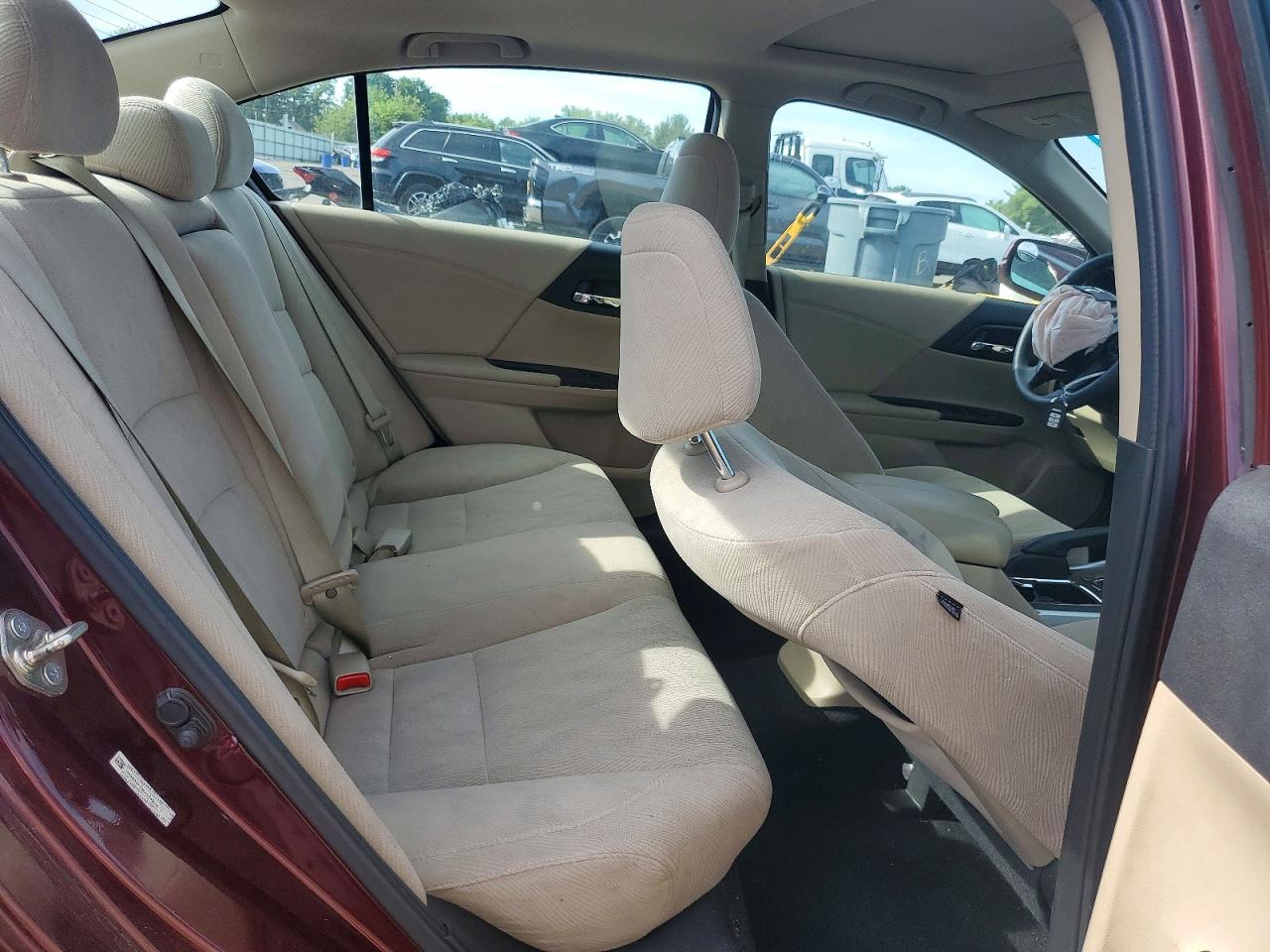 2014 Honda Accord Ex Maroon vin: 1HGCR2F71EA224948