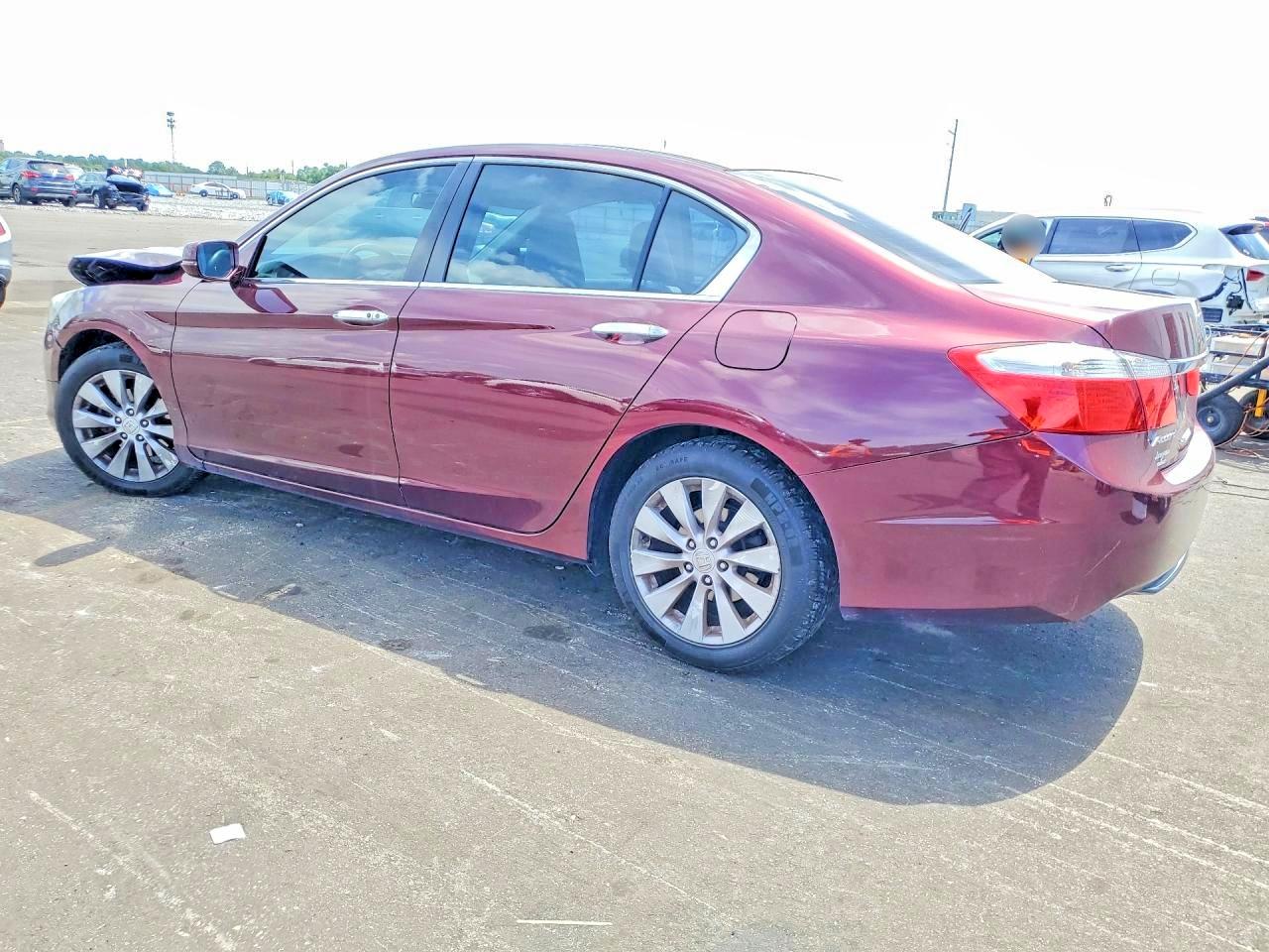 2015 Honda Accord Ex Burgundy vin: 1HGCR2F71FA021091
