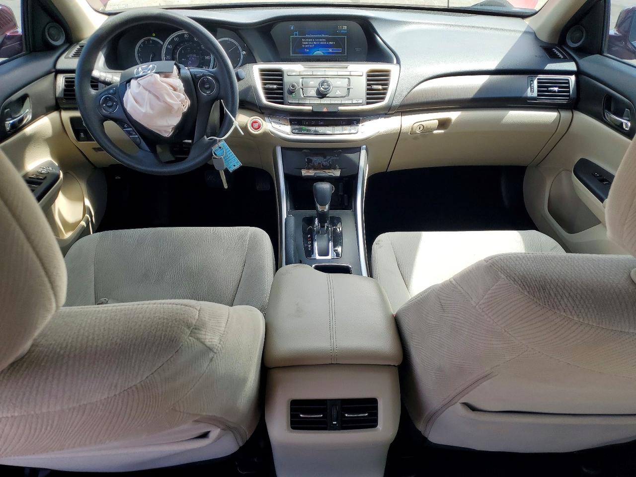 2015 Honda Accord Ex Burgundy vin: 1HGCR2F71FA021091