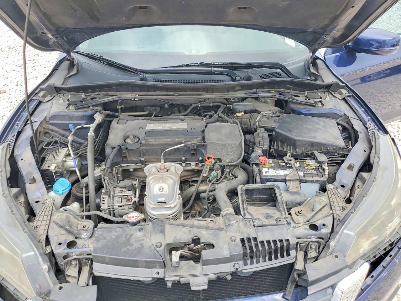2015 Honda Accord Ex Blue vin: 1HGCR2F71FA081114