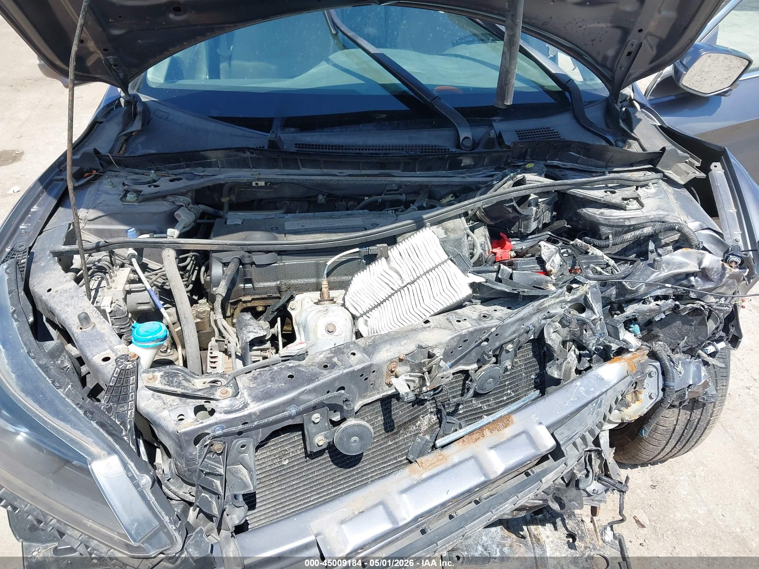 2015 Honda Accord Ex Gray vin: 1HGCR2F71FA081310