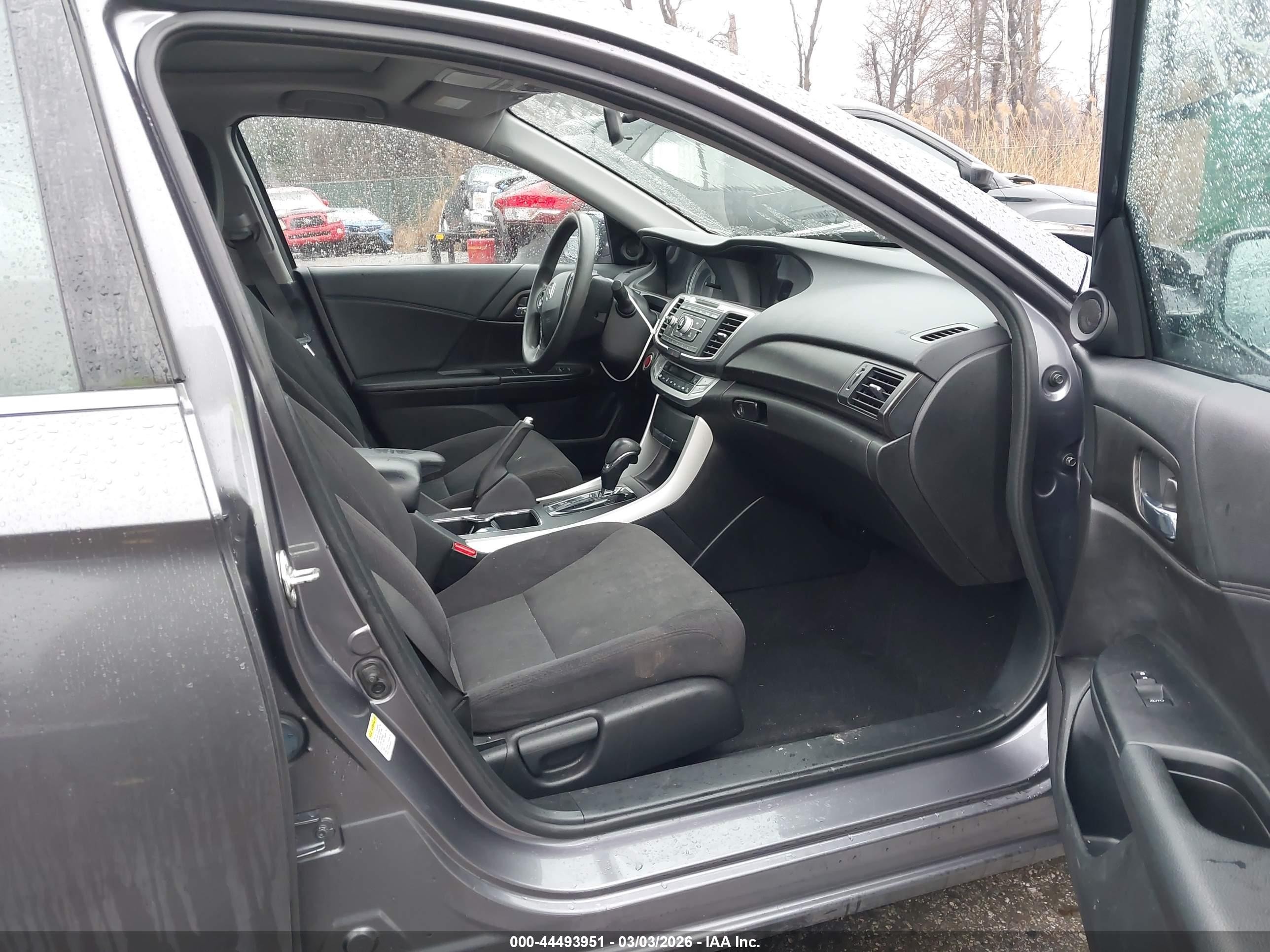 2015 Honda Accord Ex Gray vin: 1HGCR2F71FA097796