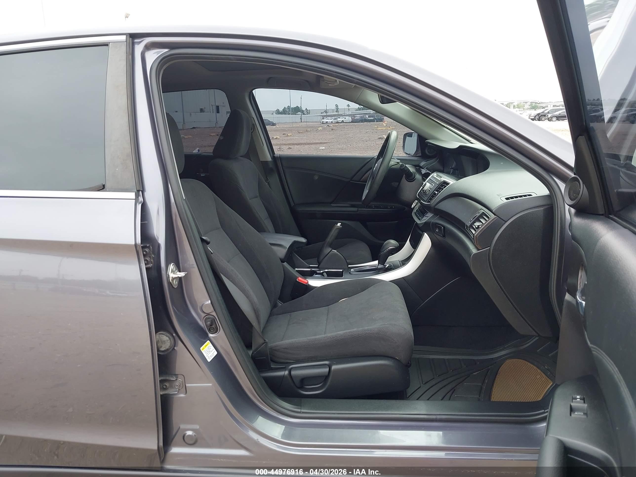 2015 Honda Accord Ex Gray vin: 1HGCR2F71FA158094