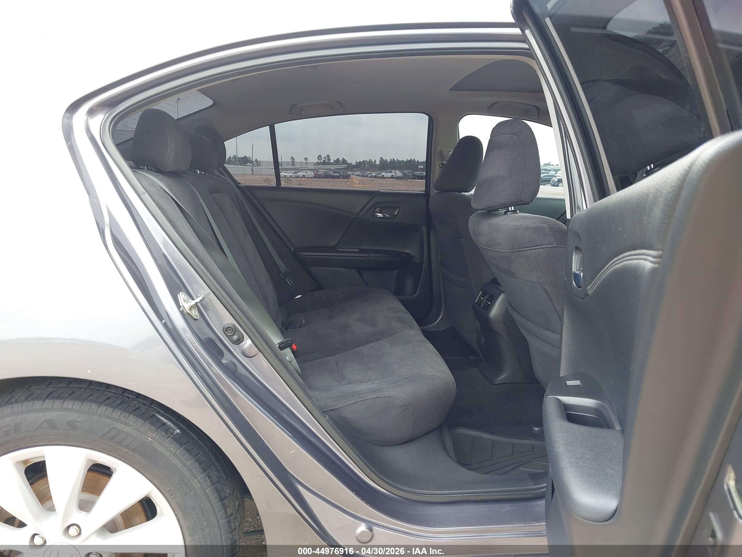 2015 Honda Accord Ex Gray vin: 1HGCR2F71FA158094