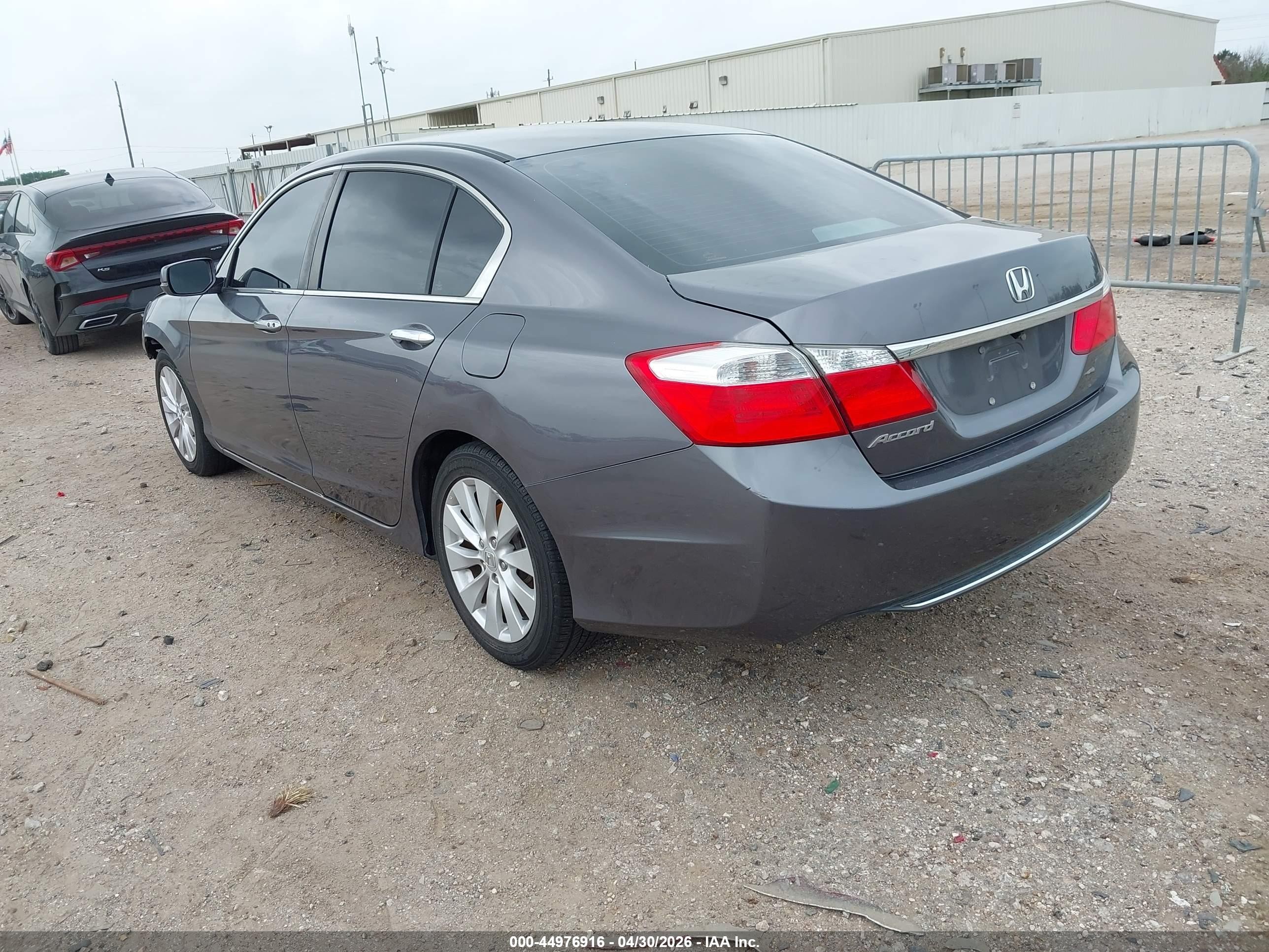 2015 Honda Accord Ex Gray vin: 1HGCR2F71FA158094