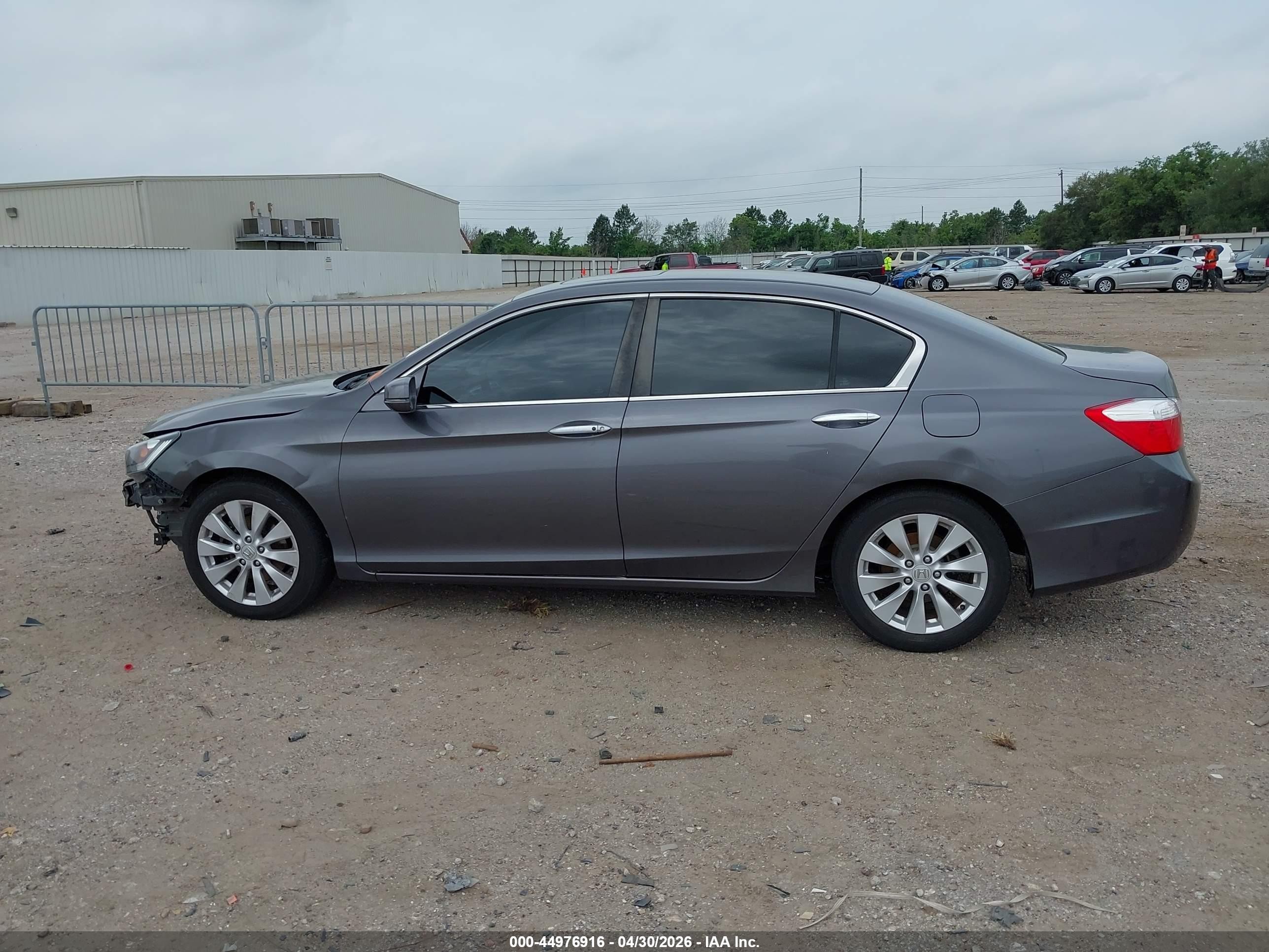 2015 Honda Accord Ex Gray vin: 1HGCR2F71FA158094