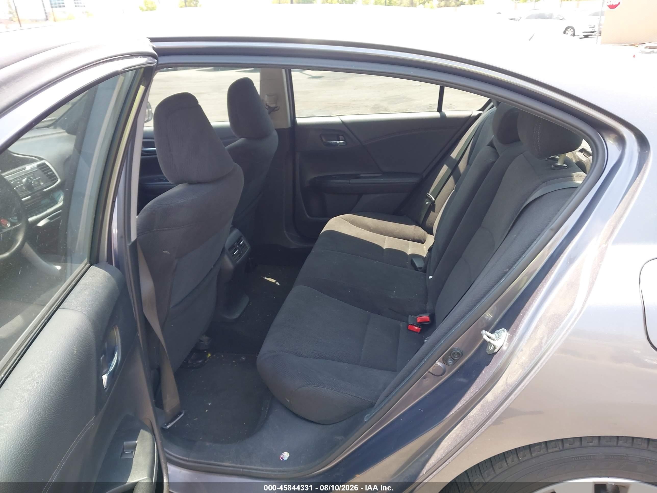 2015 Honda Accord Ex Gray vin: 1HGCR2F71FA203356