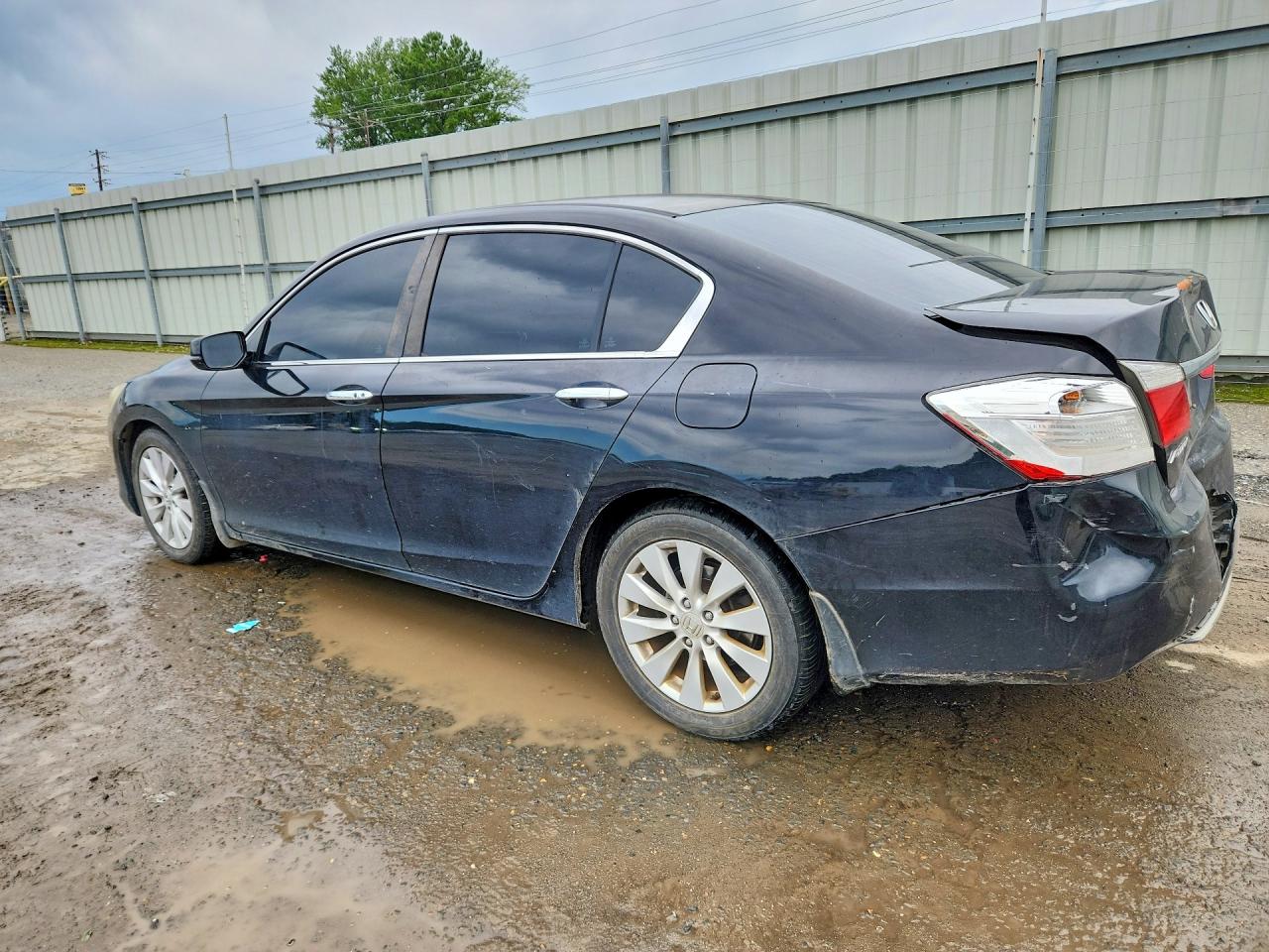 2015 Honda Accord Ex Черный vin: 1HGCR2F71FA220853