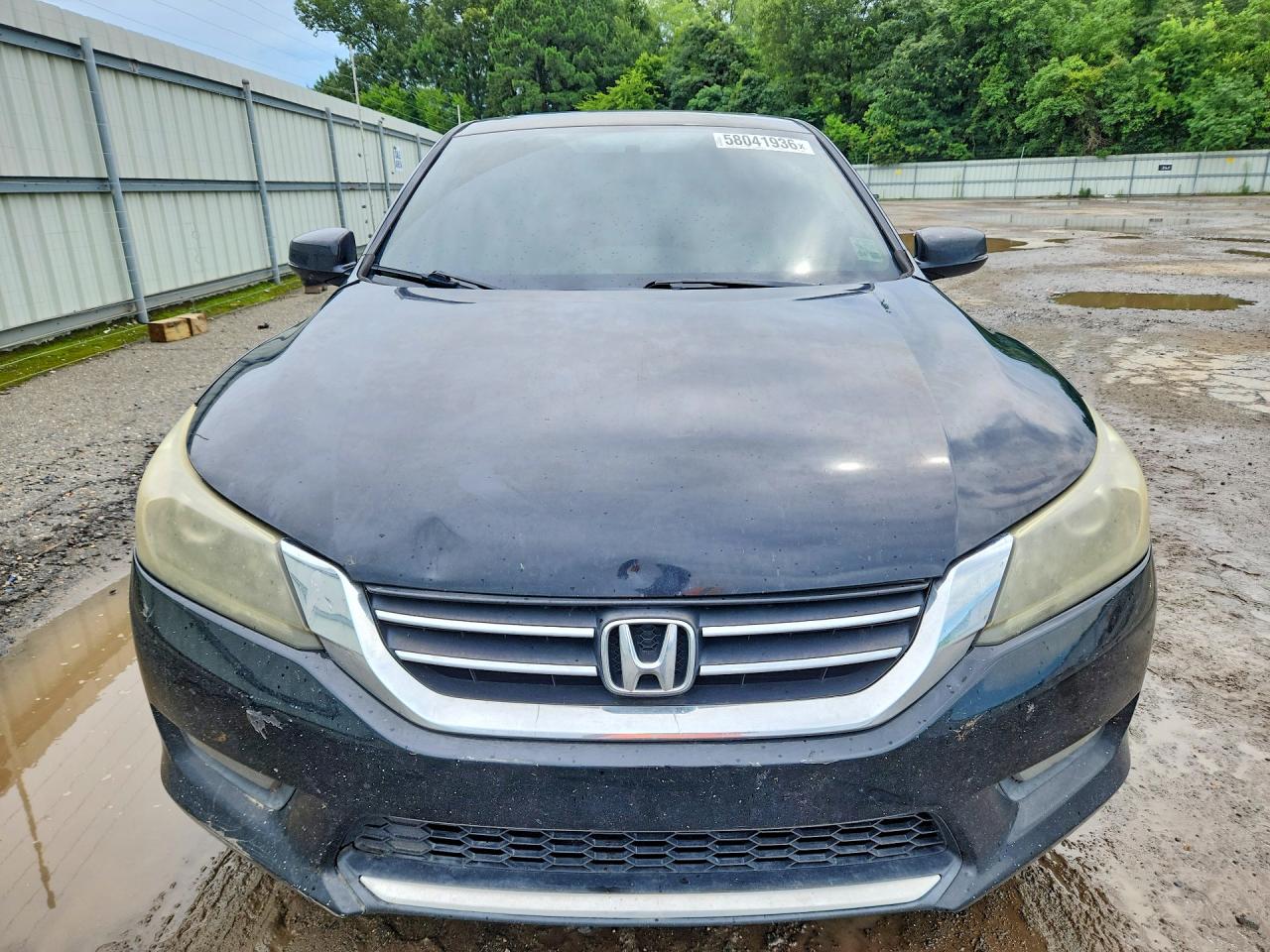 2015 Honda Accord Ex Черный vin: 1HGCR2F71FA220853