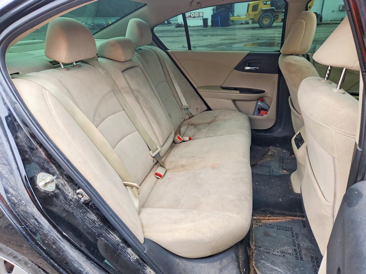 2015 Honda Accord Ex Черный vin: 1HGCR2F71FA220853
