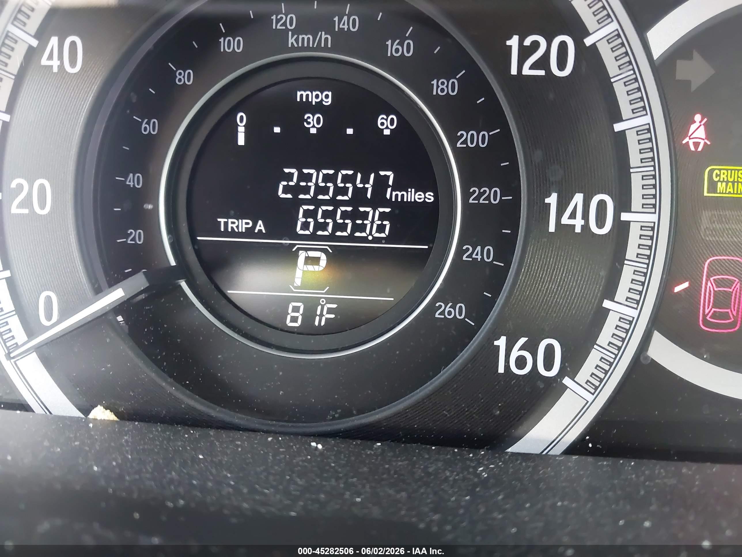 2016 Honda Accord Ex Черный vin: 1HGCR2F71GA090820