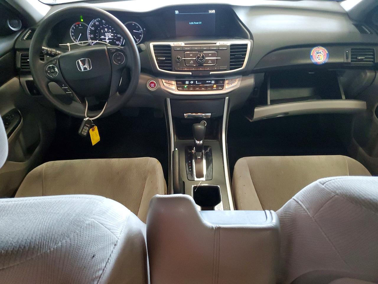 2013 Honda Accord Ex Silver vin: 1HGCR2F72DA018195