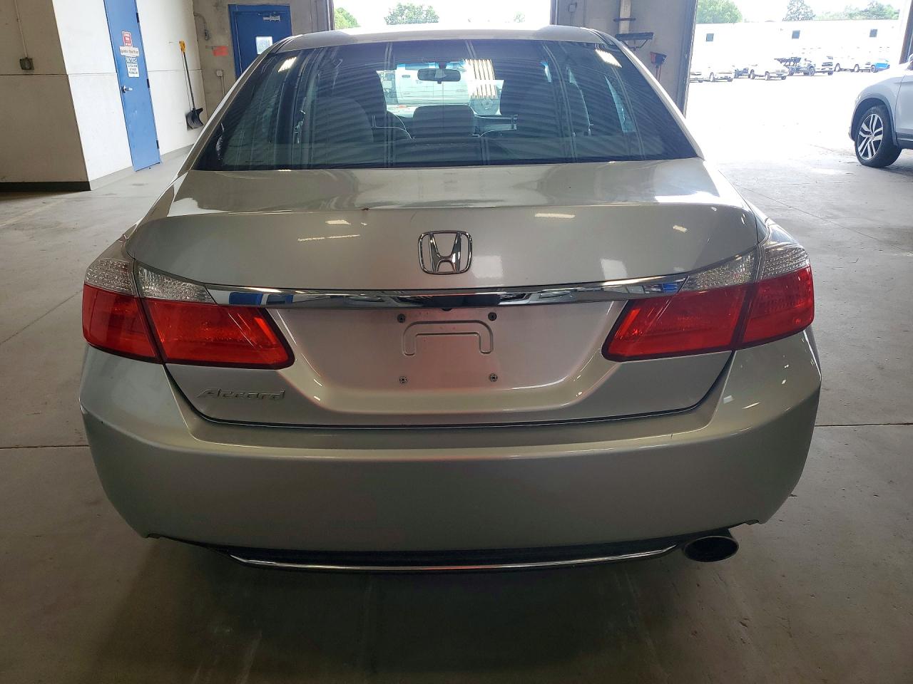 2013 Honda Accord Ex Silver vin: 1HGCR2F72DA018195