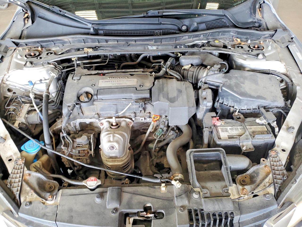 2013 Honda Accord Ex Silver vin: 1HGCR2F72DA018195