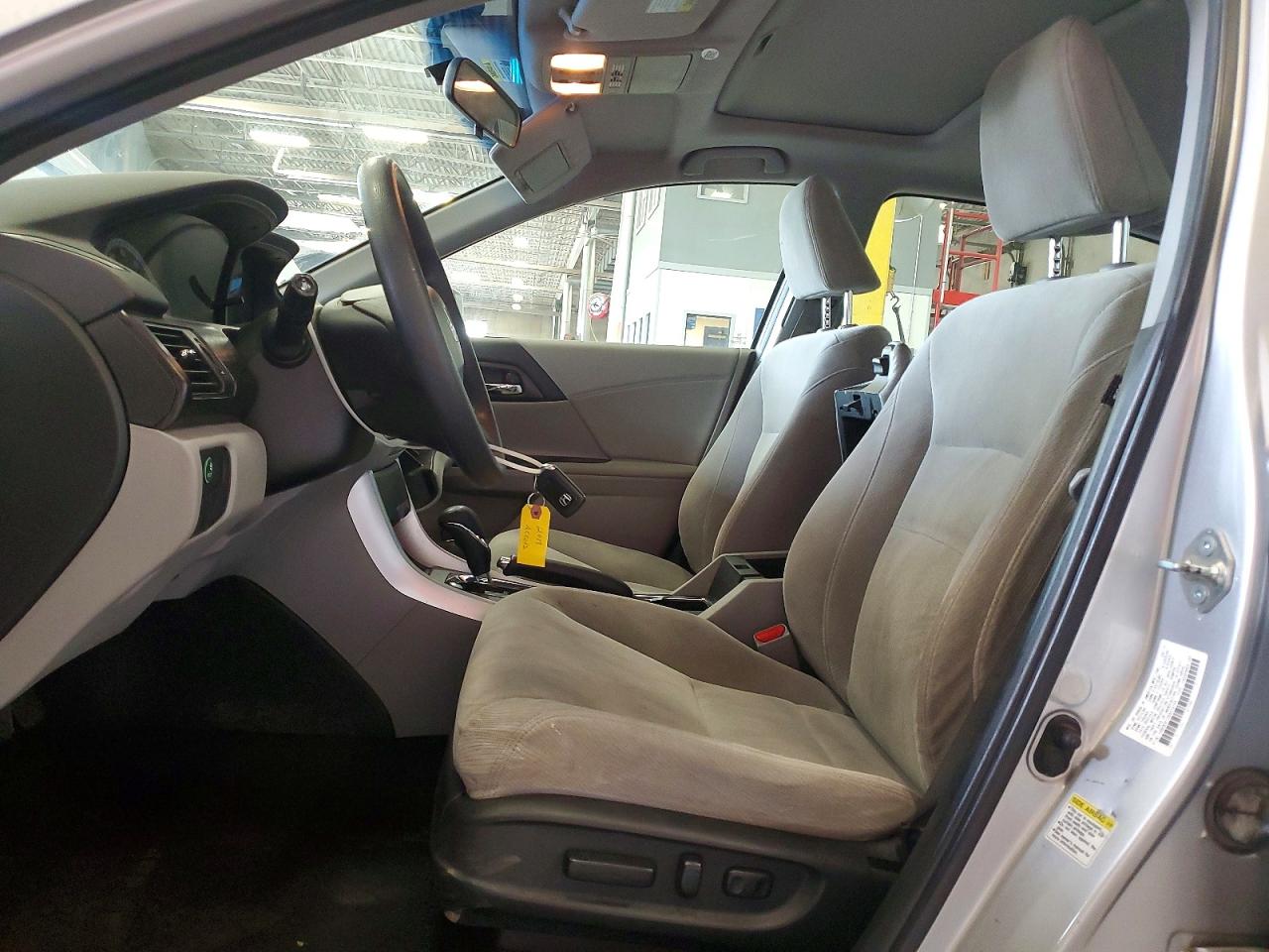 2013 Honda Accord Ex Silver vin: 1HGCR2F72DA018195