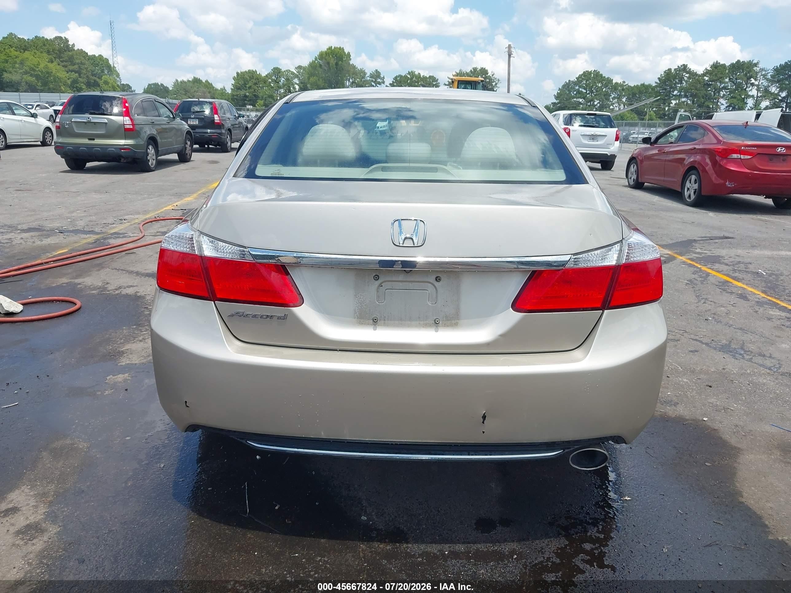 2013 Honda Accord Ex Tan vin: 1HGCR2F72DA086612