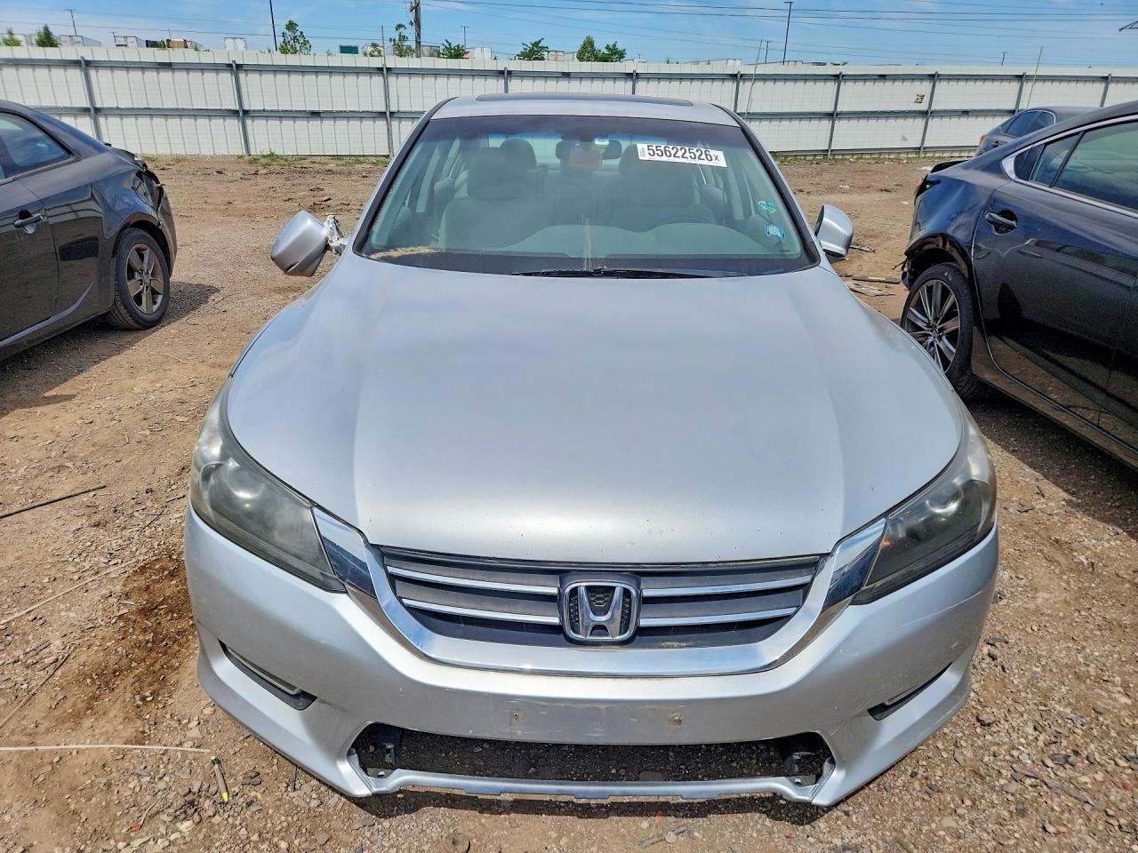 2013 Honda Accord Ex Серебряный vin: 1HGCR2F72DA158781