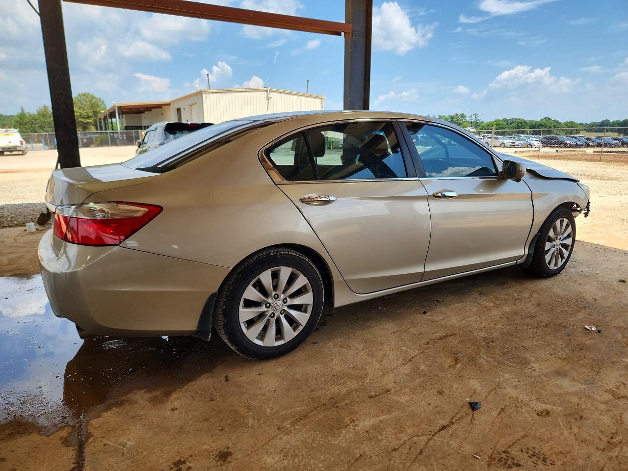 2013 Honda Accord Ex Brown vin: 1HGCR2F72DA179694