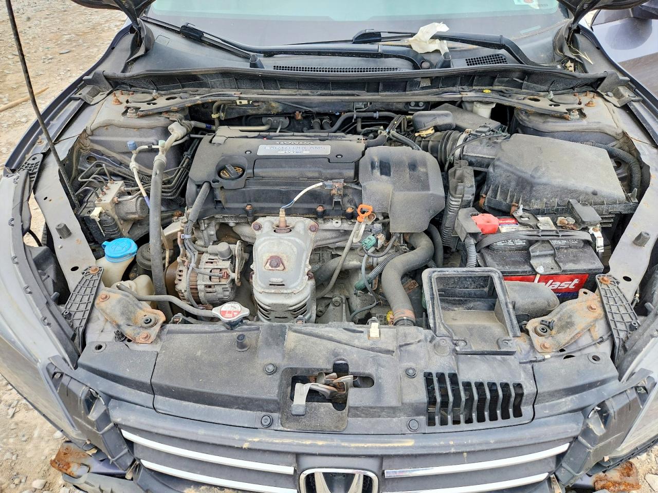 2013 Honda Accord Ex Gray vin: 1HGCR2F72DA194468