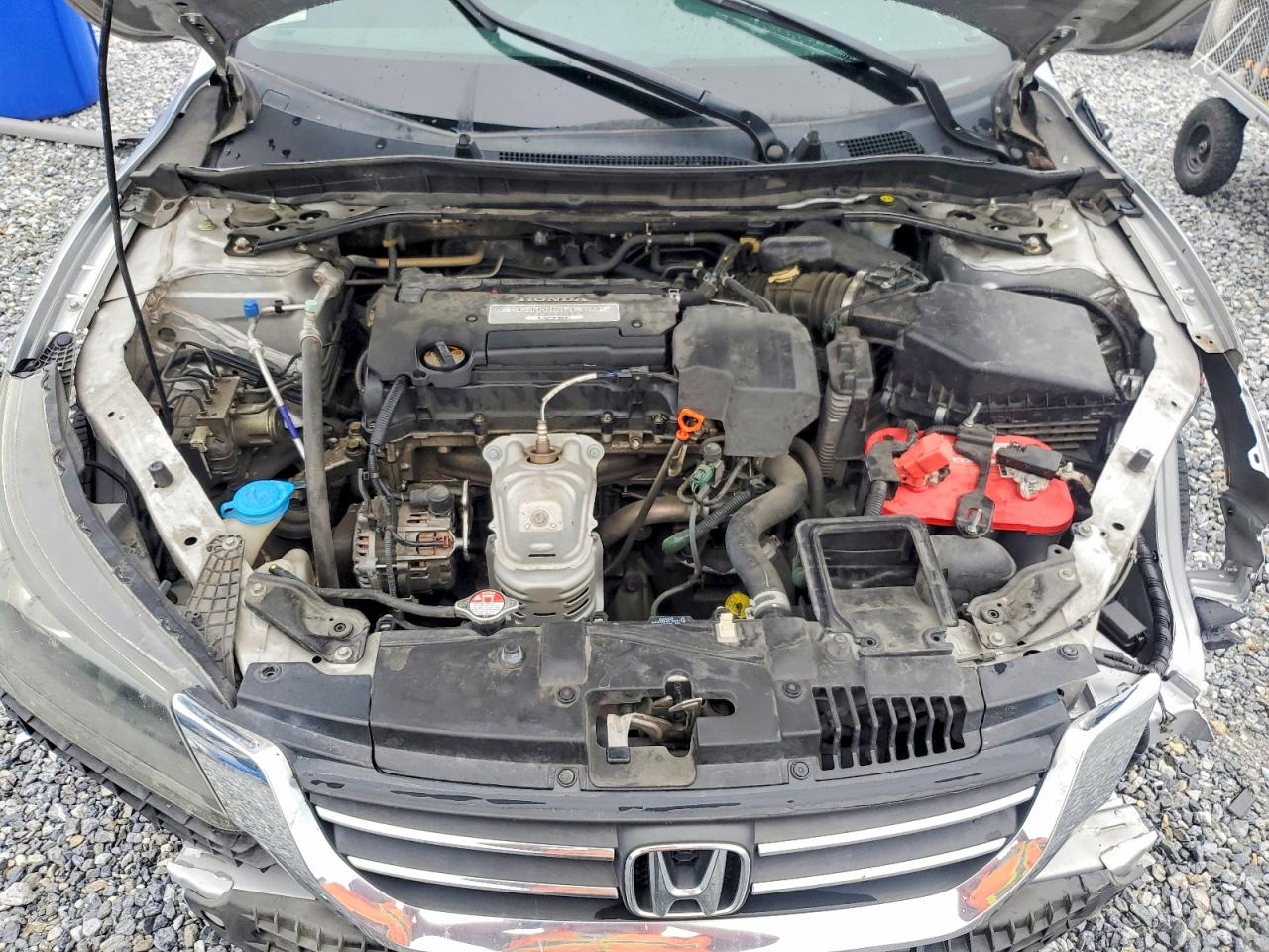 2013 Honda Accord Ex Silver vin: 1HGCR2F72DA228716