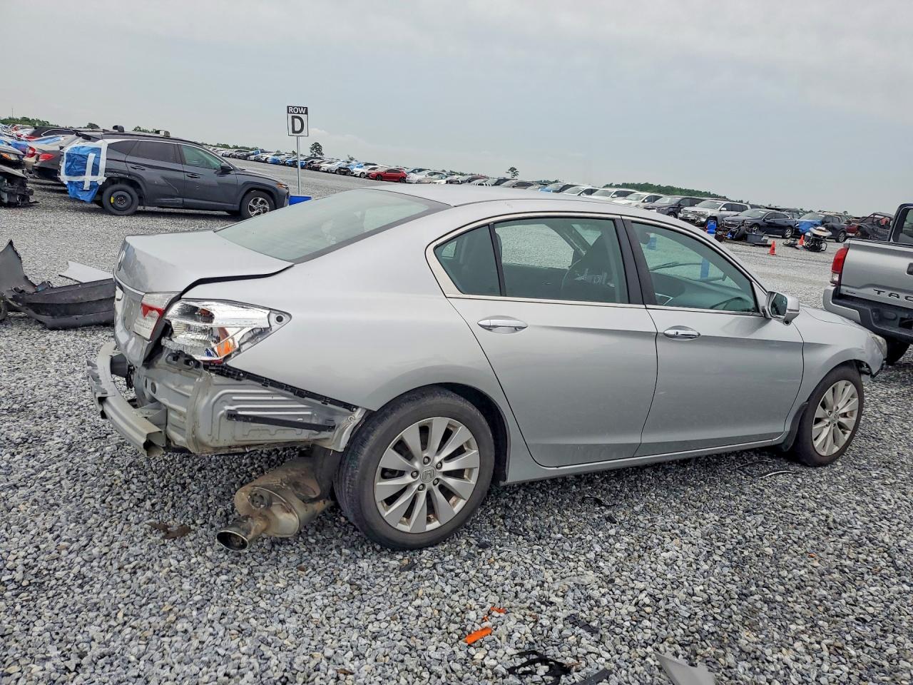 2013 Honda Accord Ex Silver vin: 1HGCR2F72DA228716