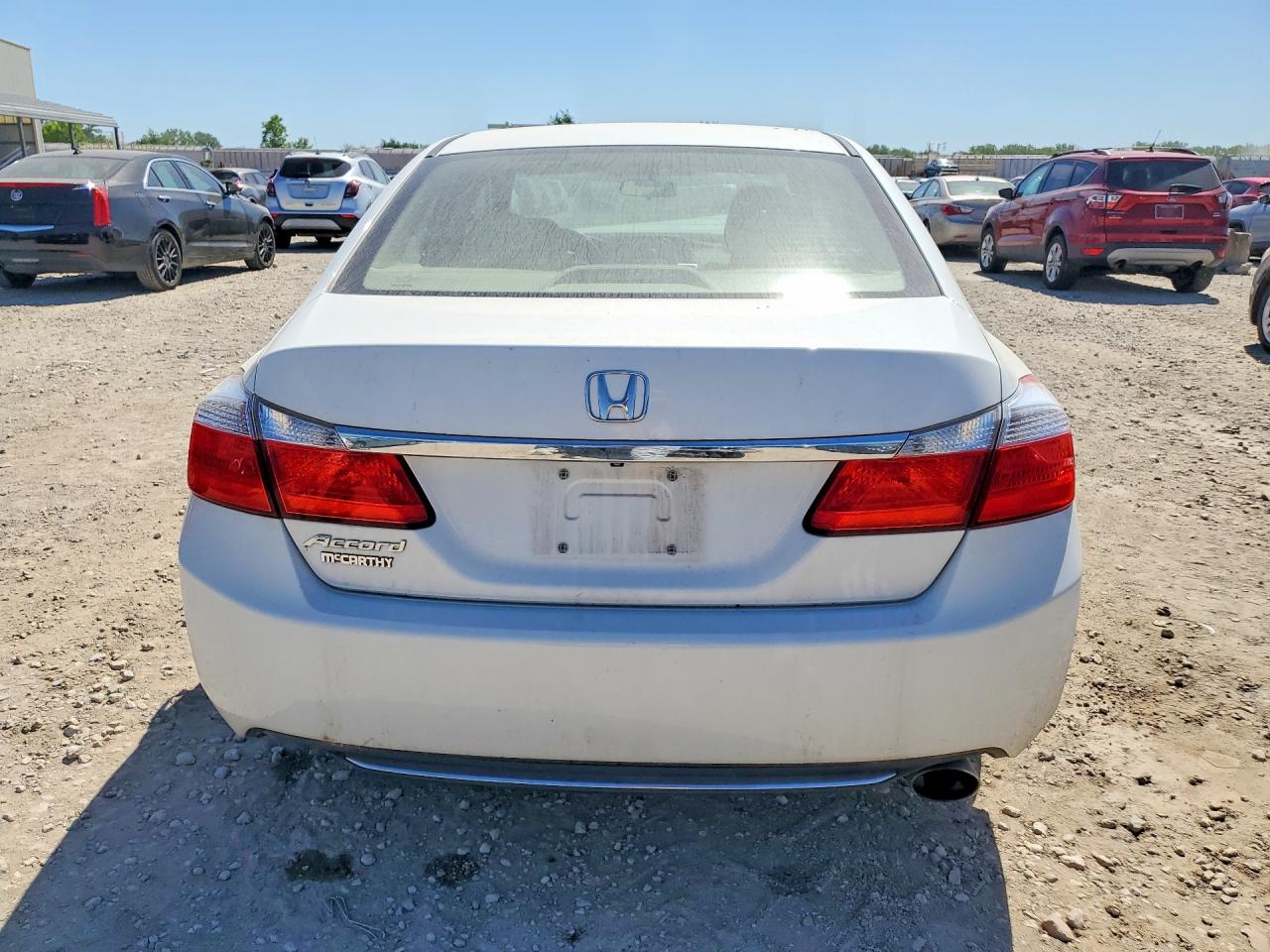 2014 Honda Accord Ex White vin: 1HGCR2F72EA023091