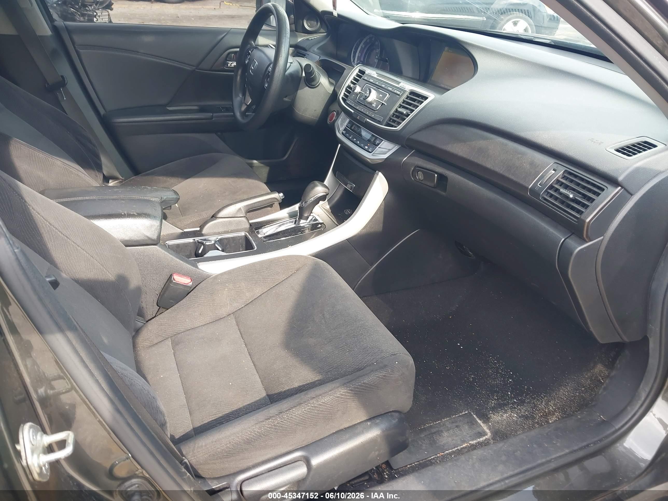 2014 Honda Accord Ex Champagne vin: 1HGCR2F72EA092055