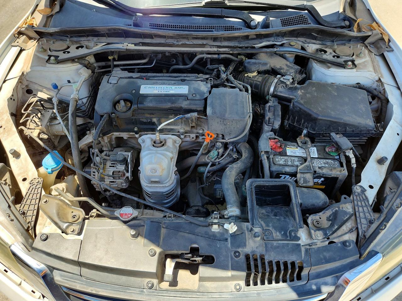 2014 Honda Accord Ex Белый vin: 1HGCR2F72EA101661