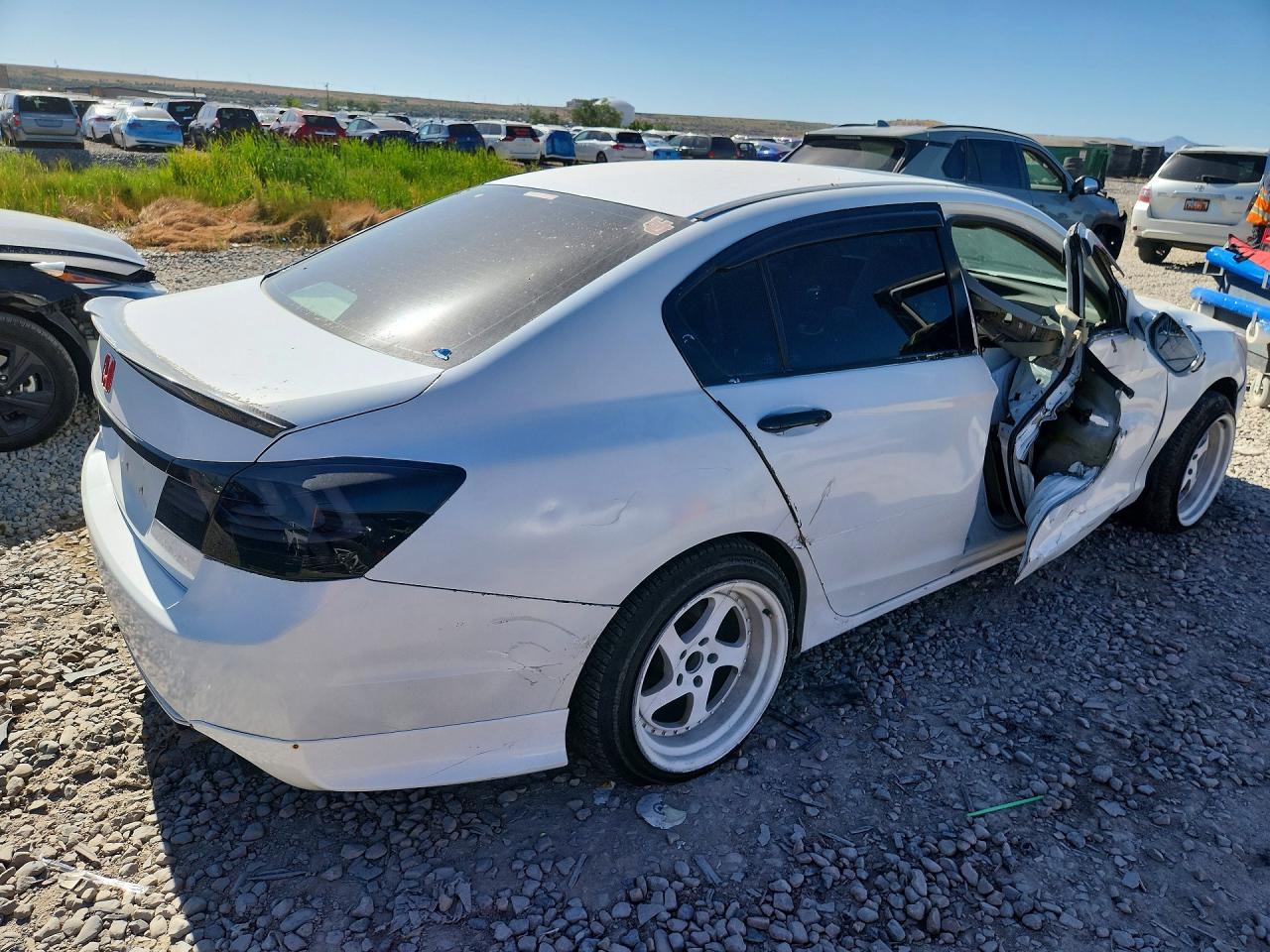 2014 Honda Accord Ex Белый vin: 1HGCR2F72EA127516